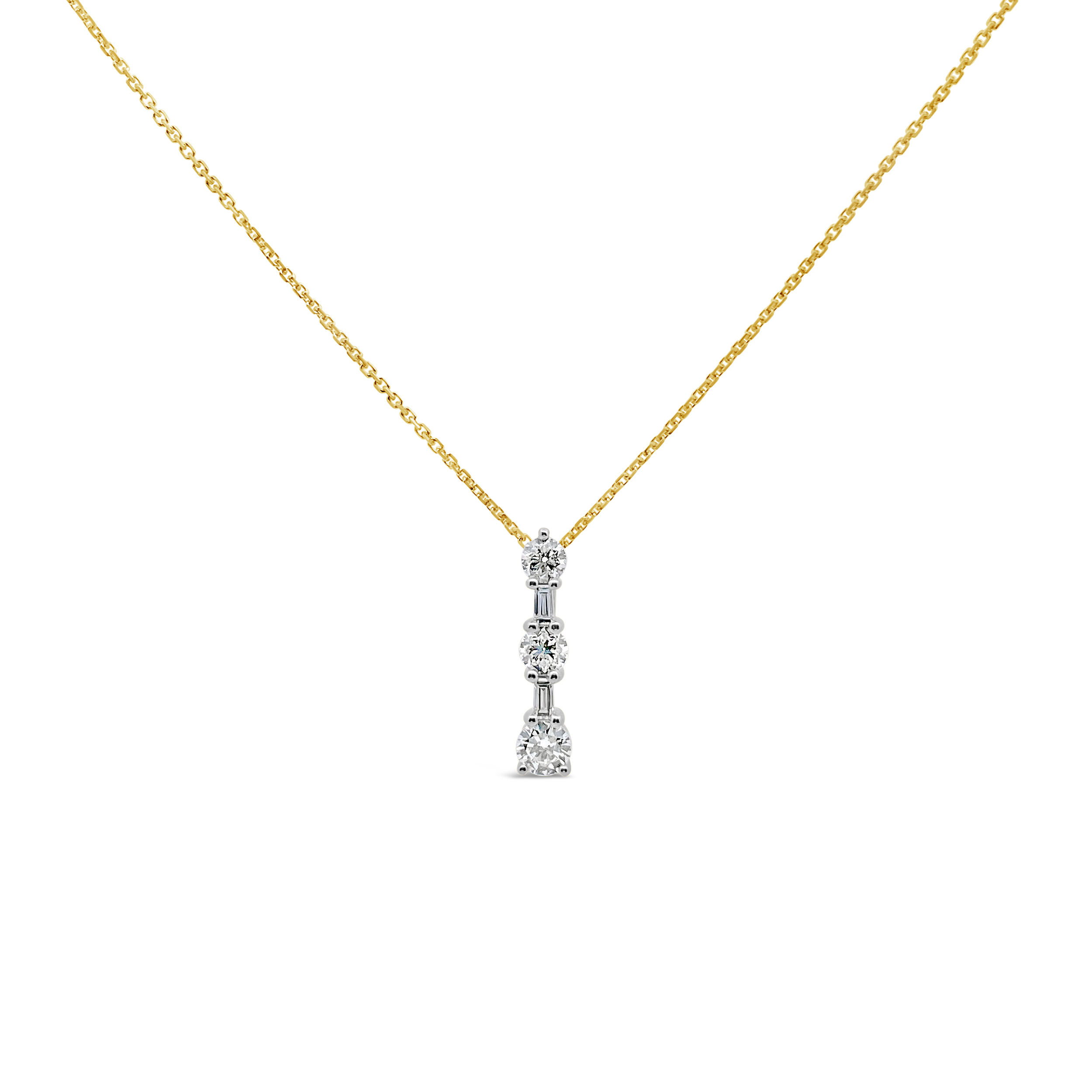 Clara By Martin Binder Diamond Dangle Necklace (0.76 Ct. Tw.)