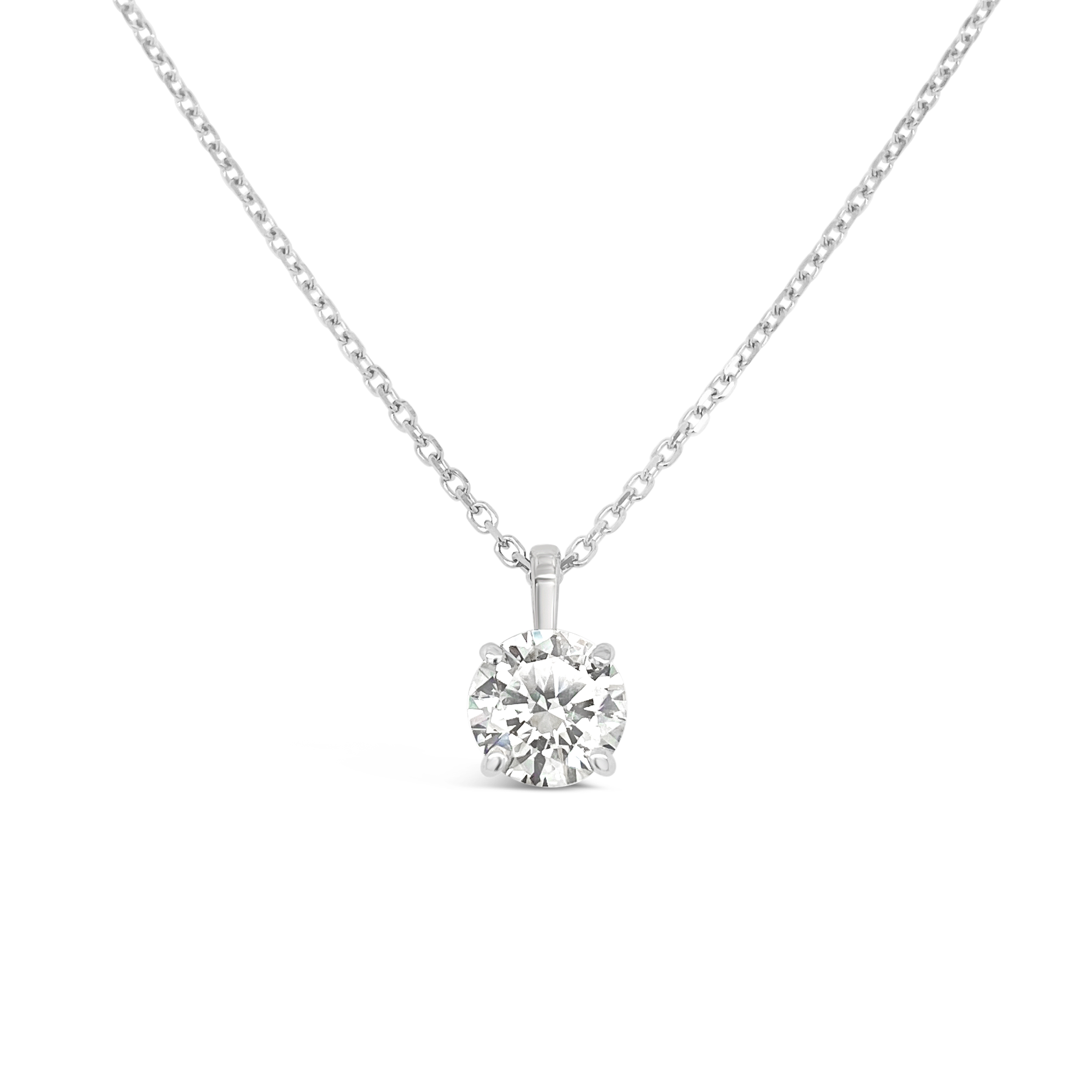 Clara By Martin Binder Diamond Solitaire Pendant Necklace (0.80 Ct. Tw.)