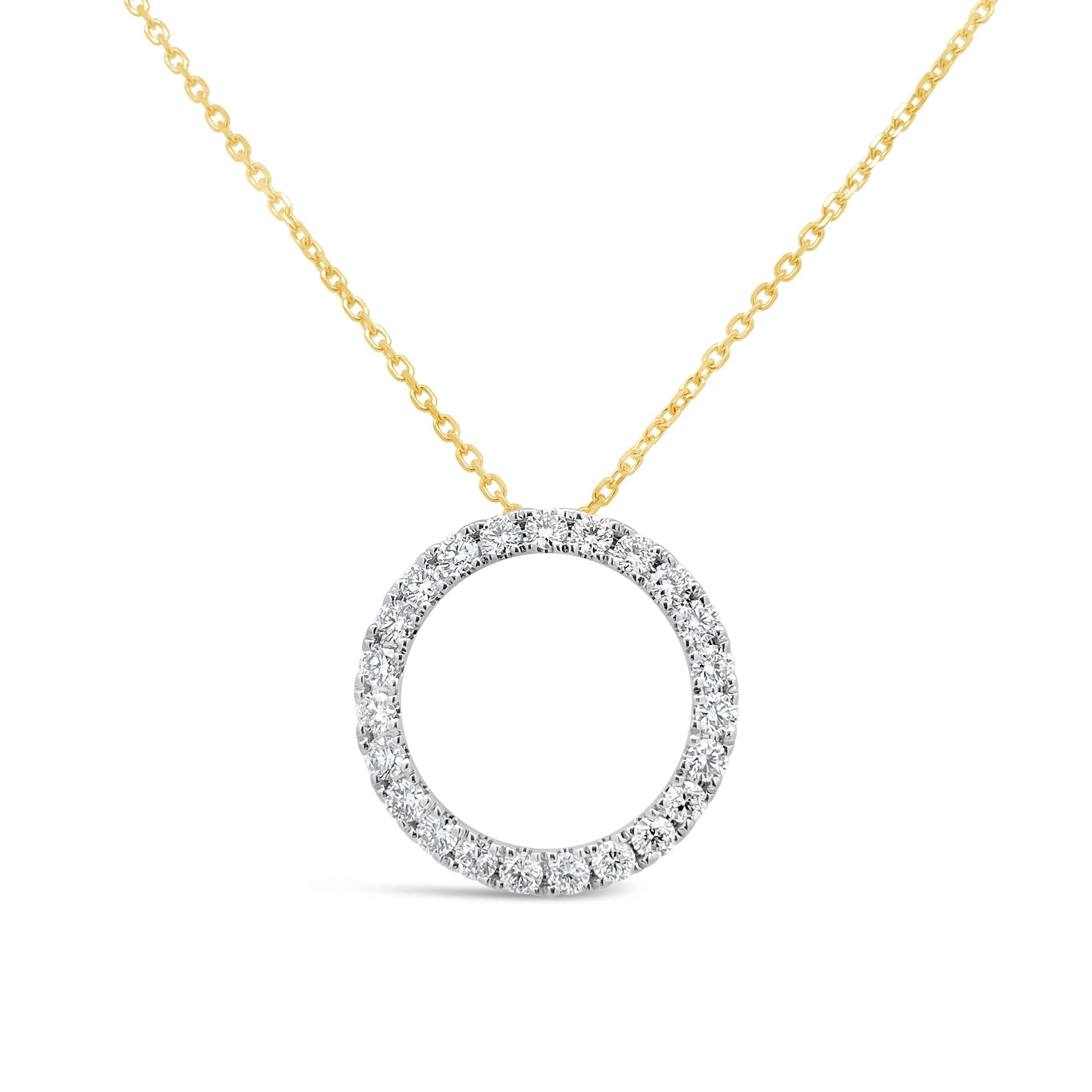 Clara By Martin Binder Diamond Circle Necklace (1.30 Ct. Tw.)
