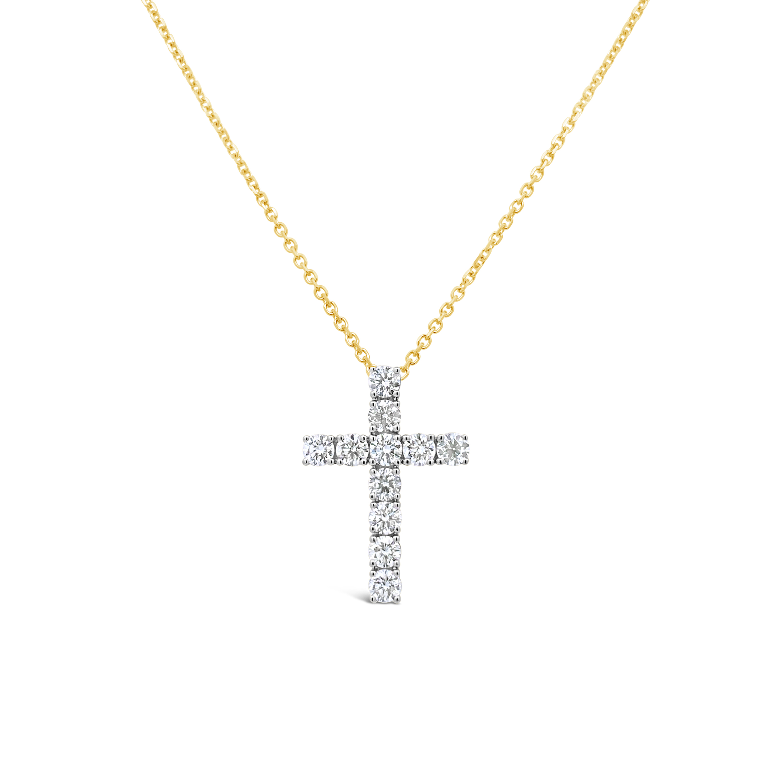 Clara By Martin Binder Diamond Cross Necklace (0.80 Ct. Tw.)