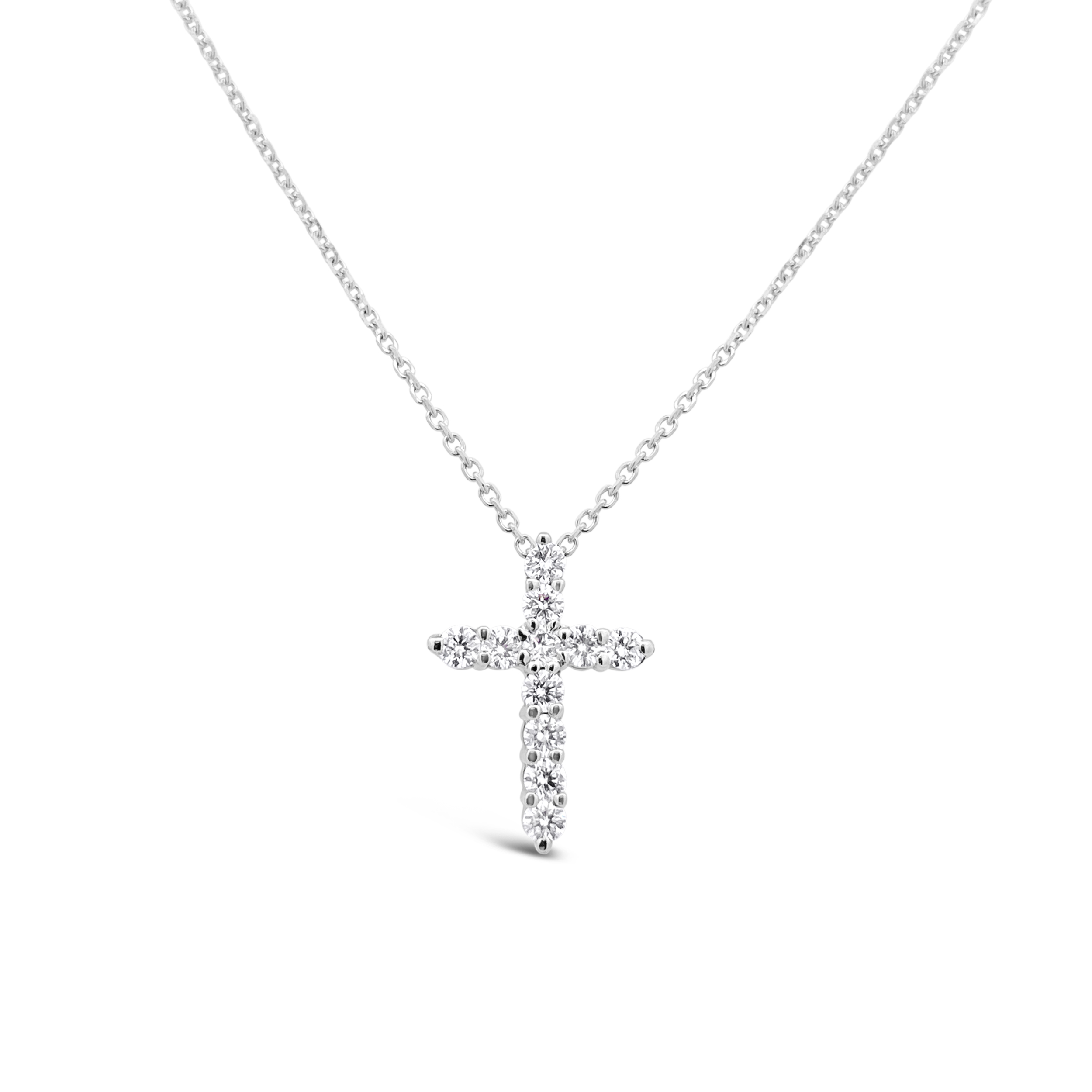 Clara By Martin Binder Diamond Cross Necklace (0.46 Ct. Tw.)