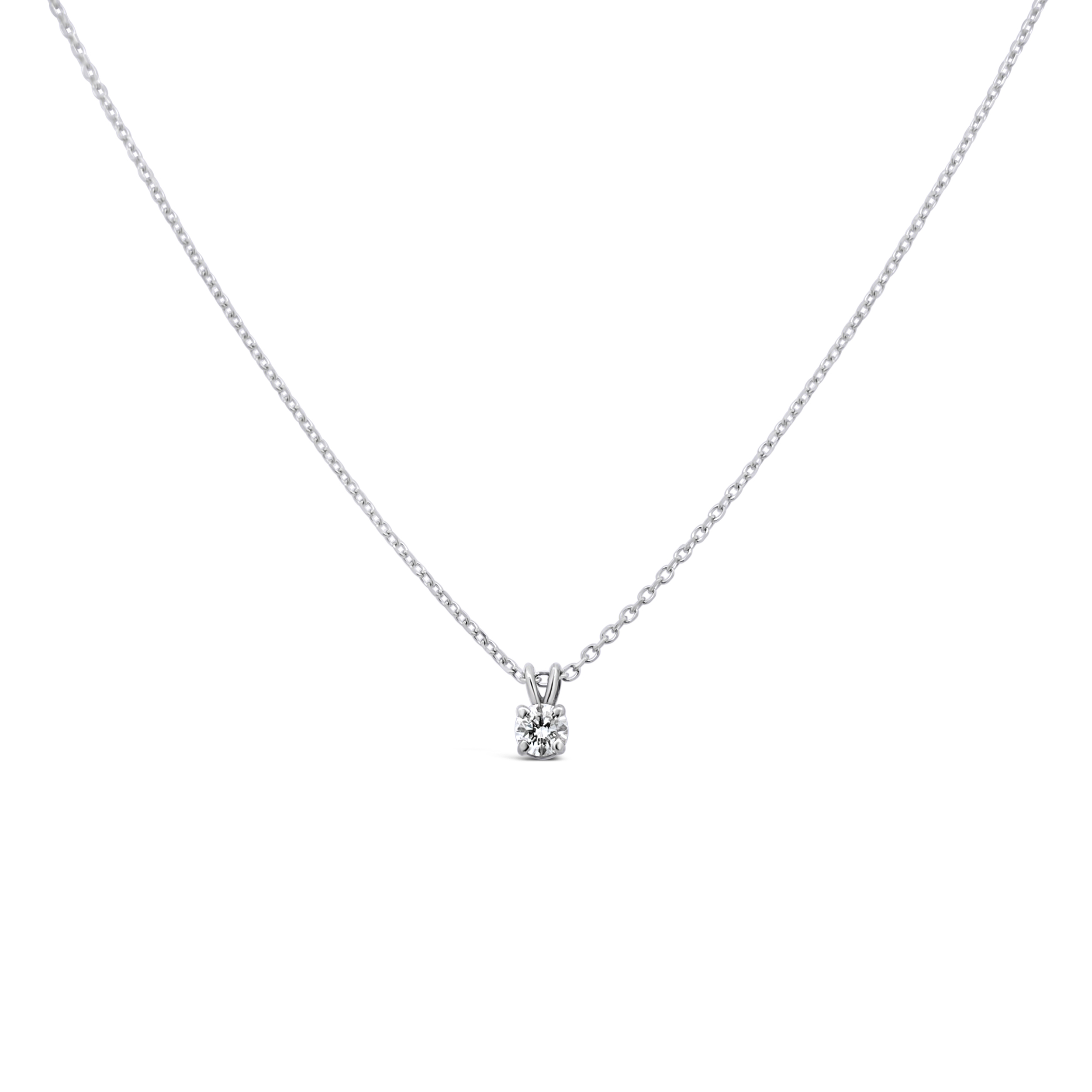 Clara By Martin Binder Diamond Solitaire Pendant Necklace (0.10 Ct. Tw.)