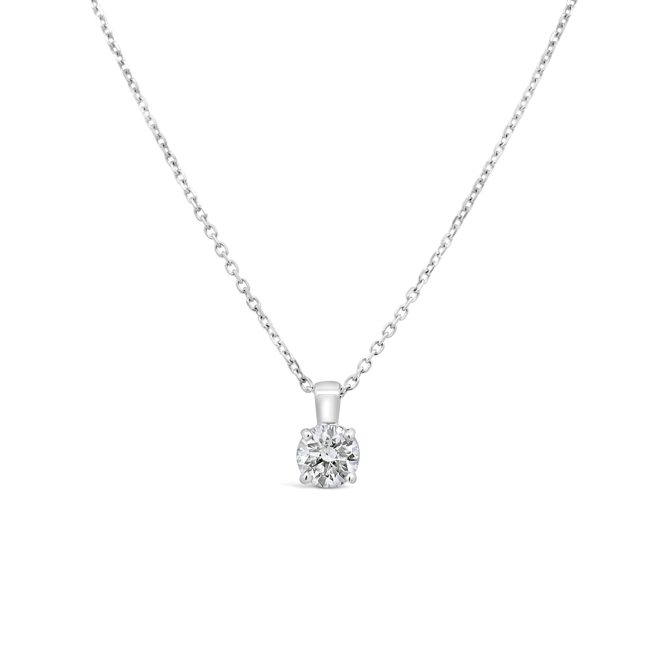 Clara By Martin Binder Diamond Solitaire Necklace (0.25 Ct. Tw.)