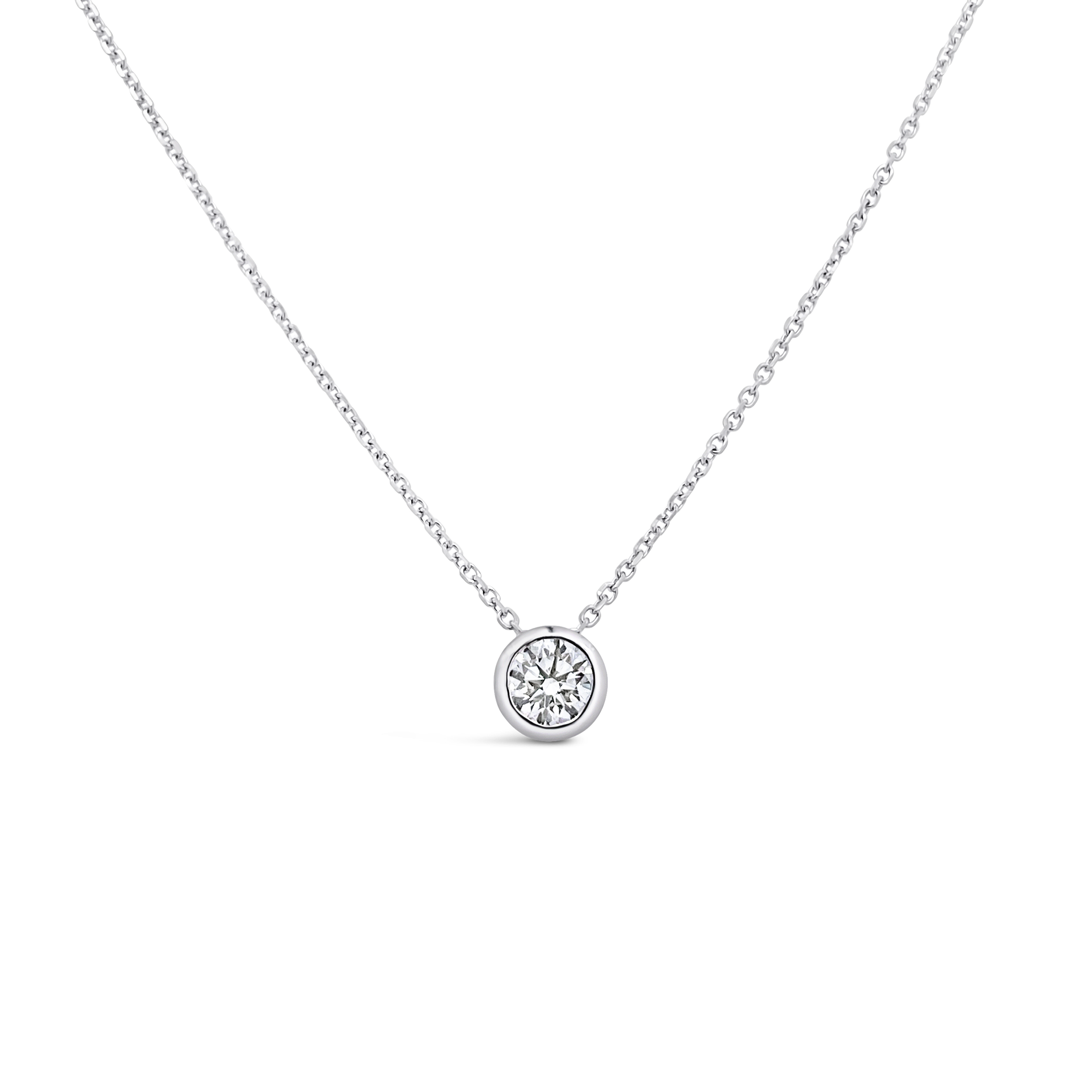 Clara By Martin Binder Diamond Solitaire Necklace (0.52 Ct. Tw.)