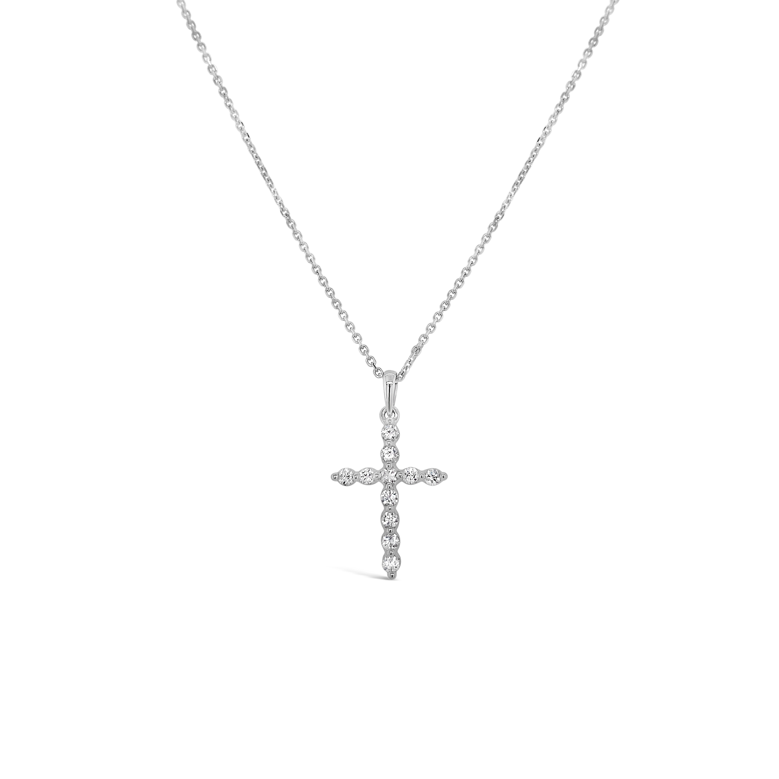 Clara By Martin Binder Diamond Cross Necklace (0.32 Ct. Tw.)