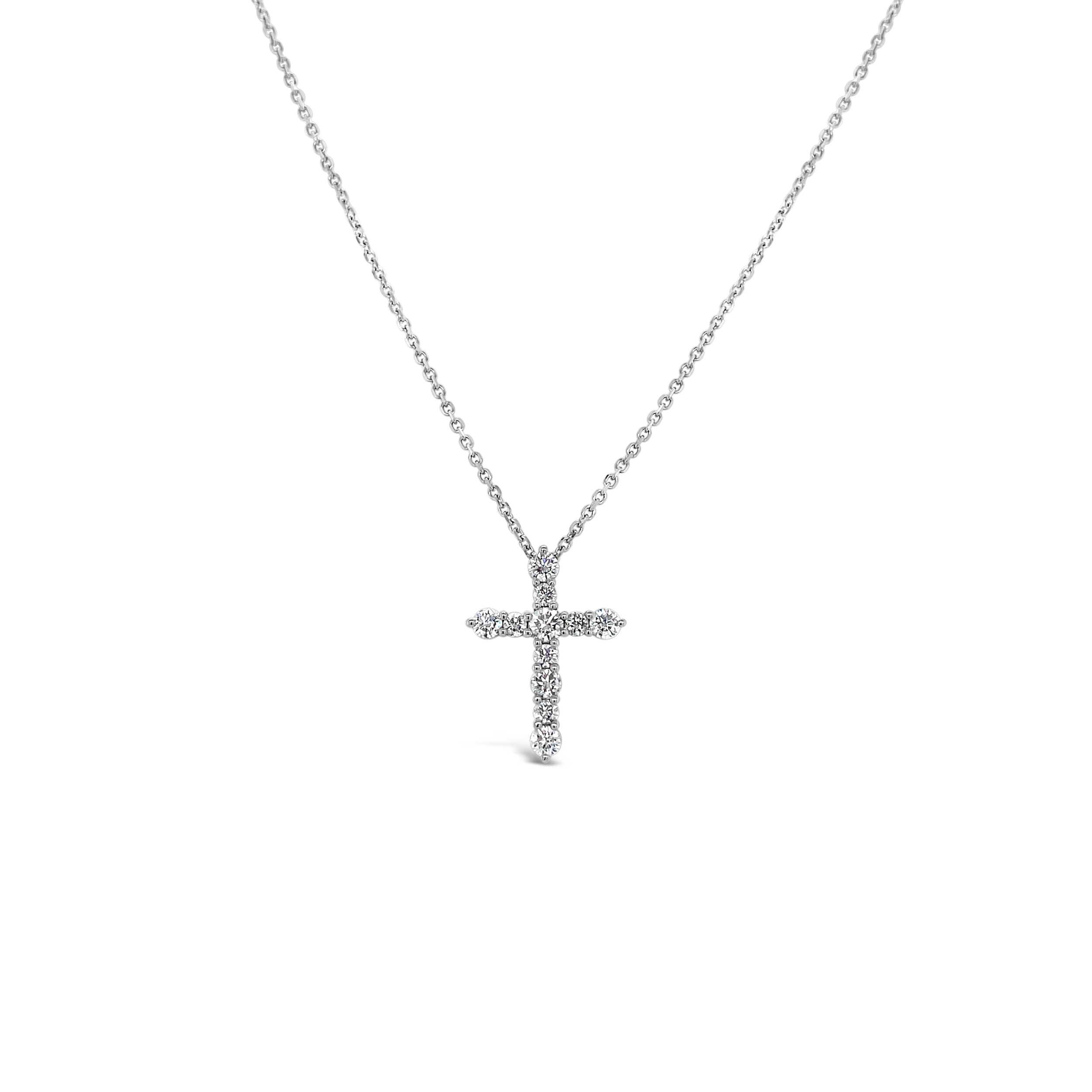 Clara By Martin Binder Diamond Cross Necklace (0.51 Ct. Tw.)