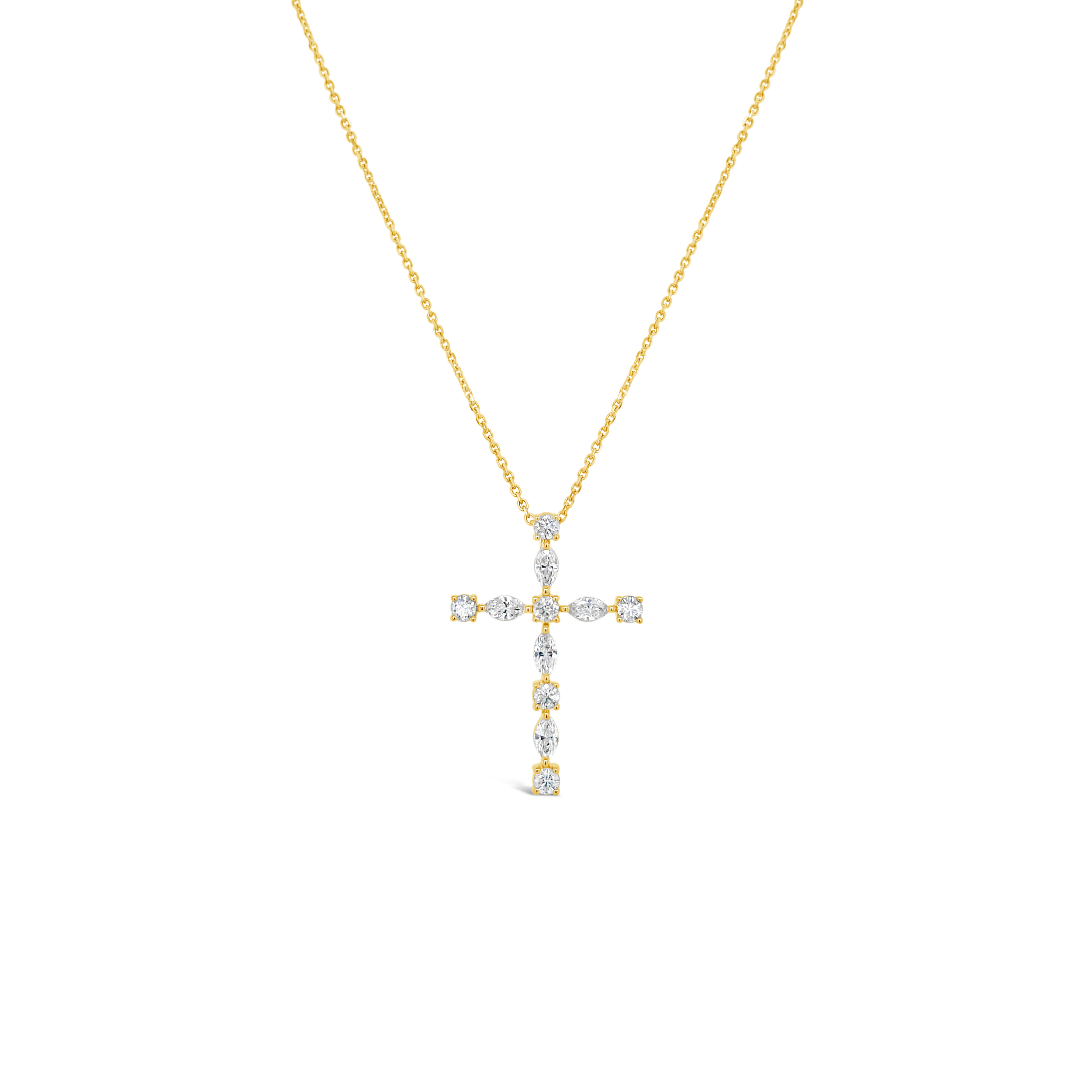 Clara By Martin Binder Diamond Cross Necklace (0.84 Ct. Tw.)