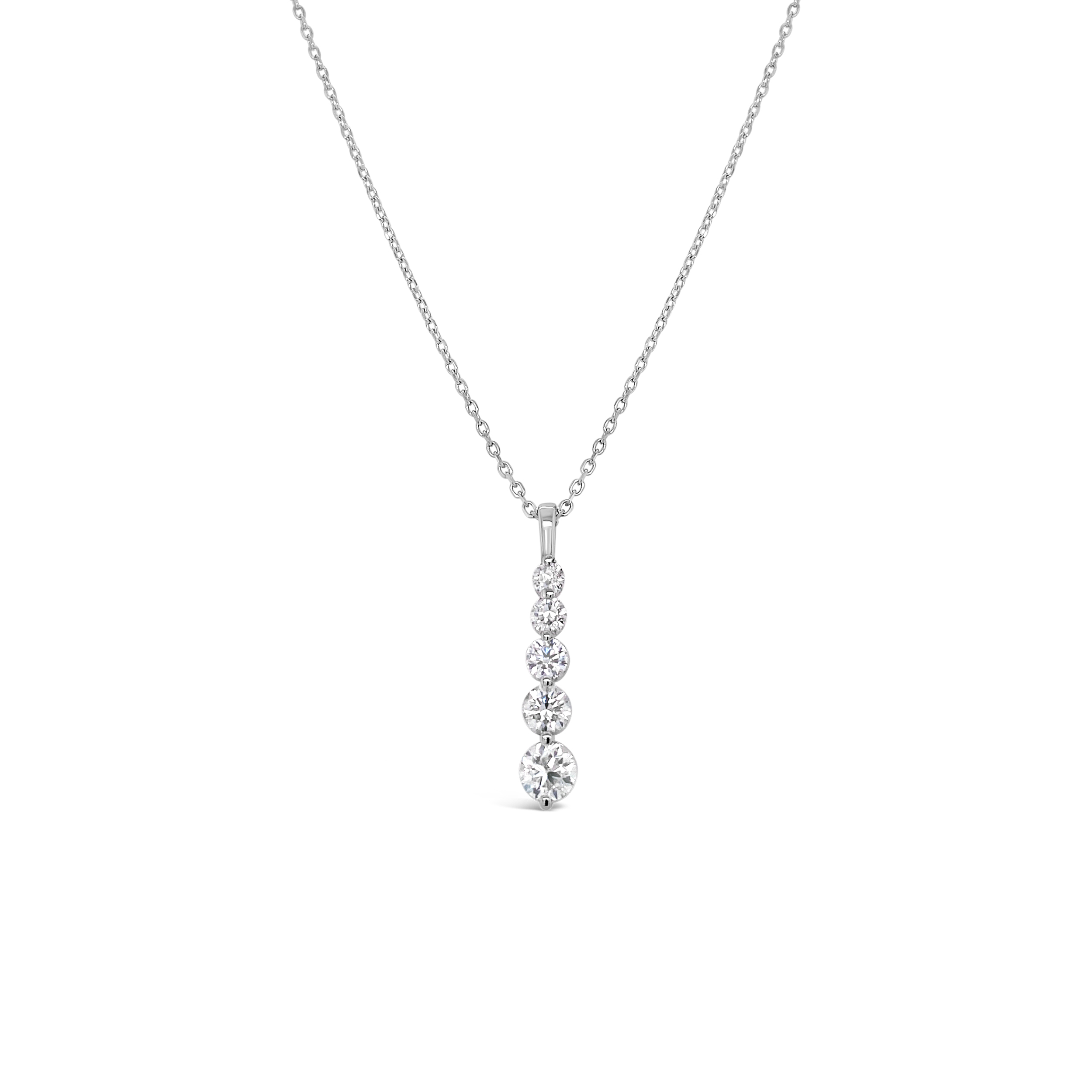Clara By Martin Binder Diamond Graduated Dangle Necklace (1.45 Ct. Tw.)