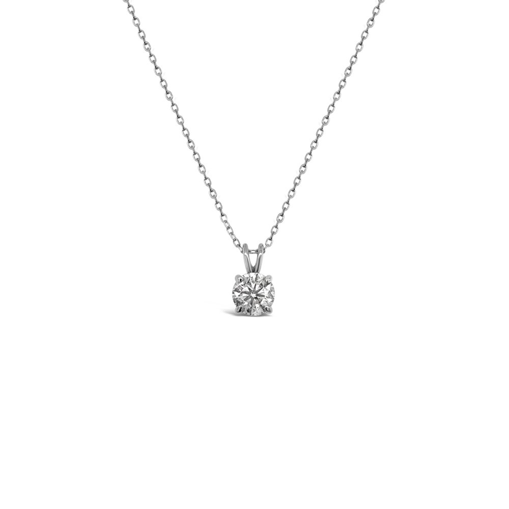 Clara by Martin Binder LAB-GROWN Round Diamond Solitaire Necklace (0.52 ct. tw.)