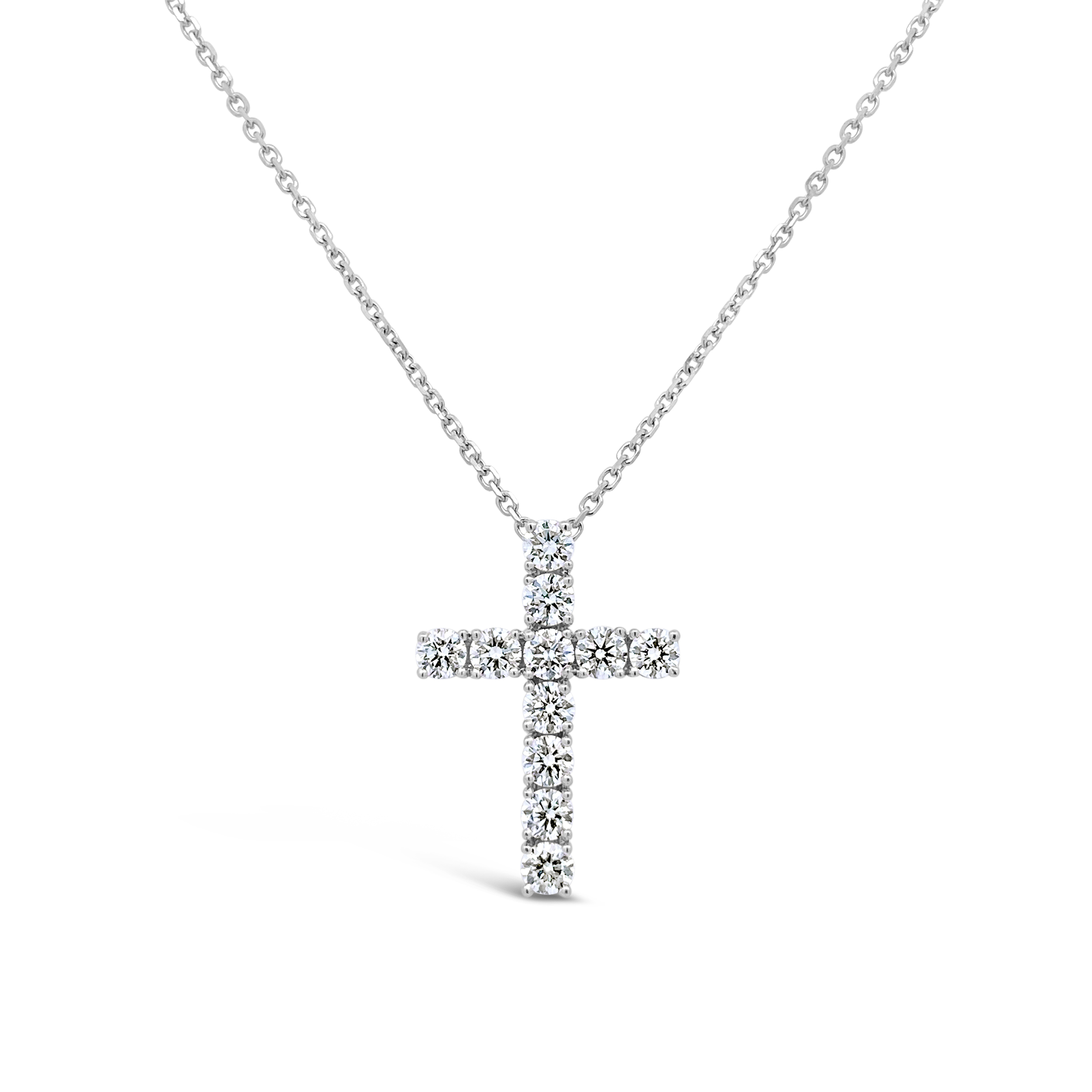Clara By Martin Binder Diamond Cross Necklace (0.76 Ct. Tw.)
