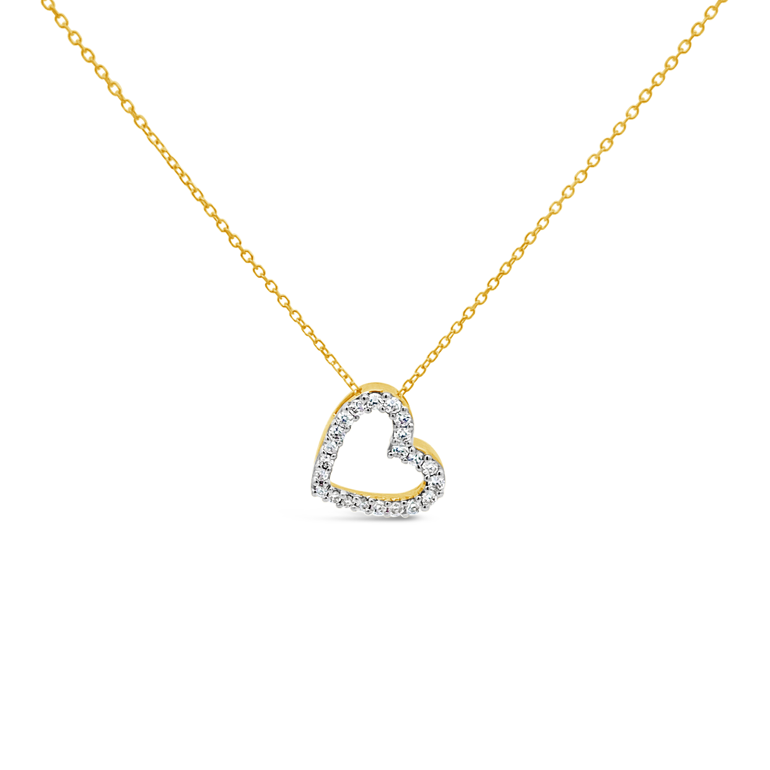 Clara By Martin Binder Diamond Heart Pendant Necklace (0.25 Ct. Tw.)
