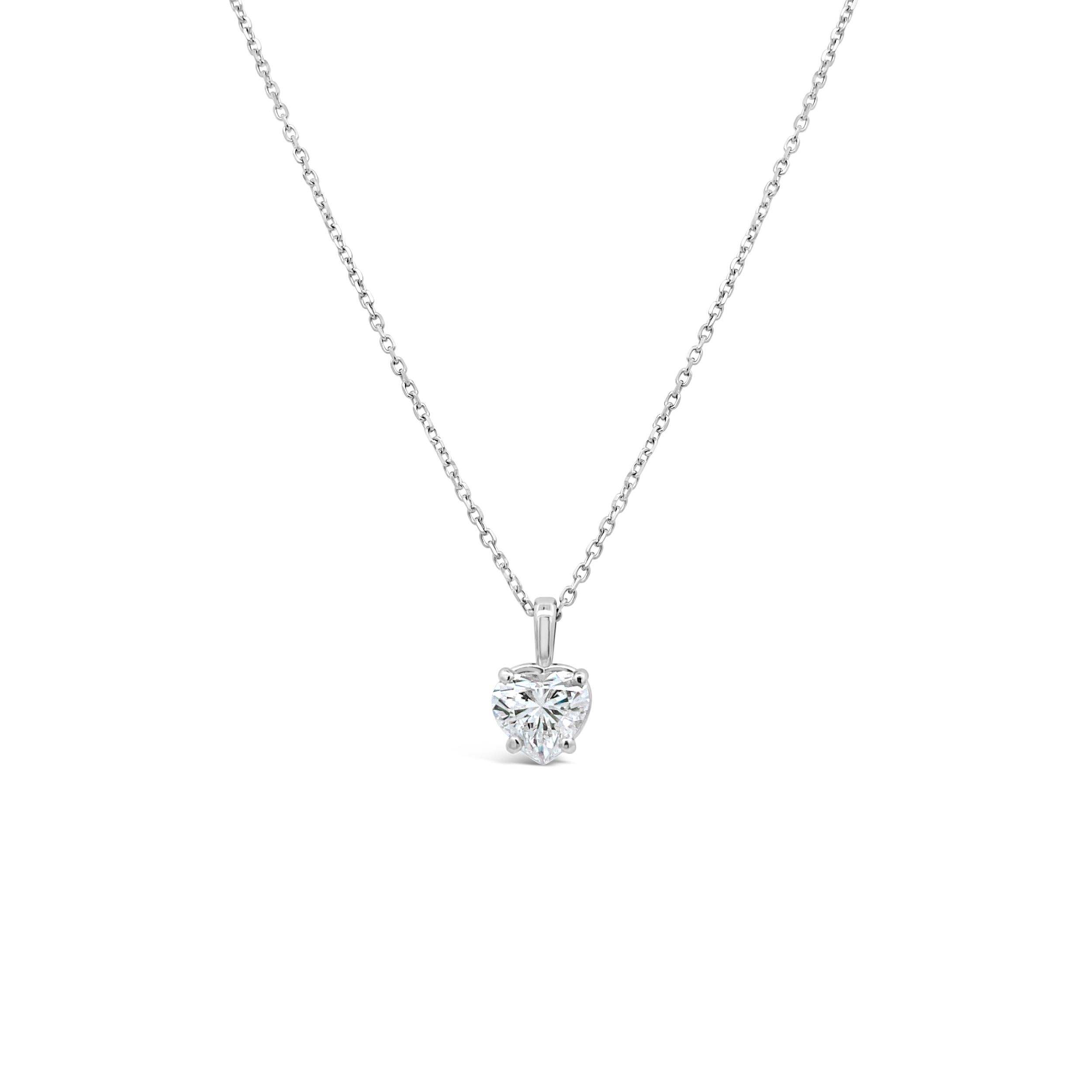 Clara by Martin Binder LAB-GROWN Heart Diamond Solitaire Necklace (1.43 ct. tw.)