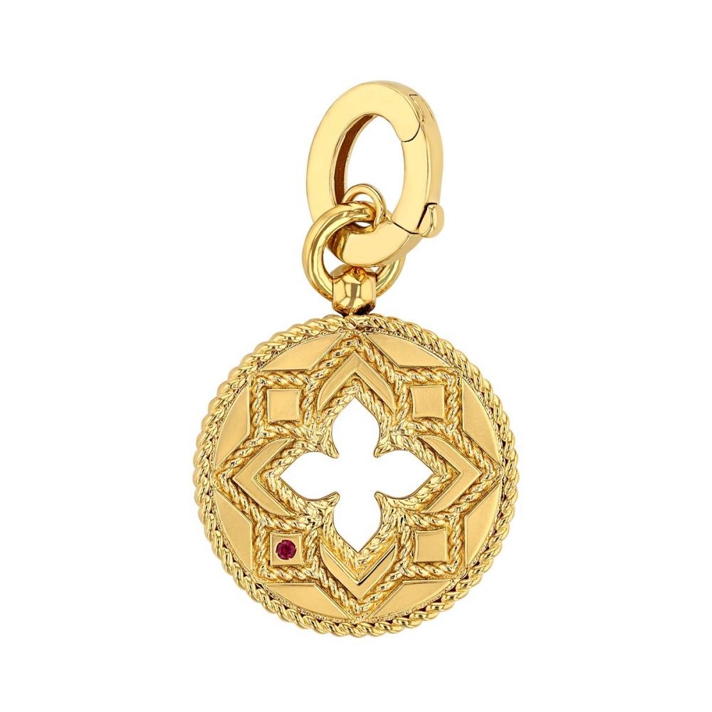 Roberto Coin Venetian Princess Medallion Pendant Charm