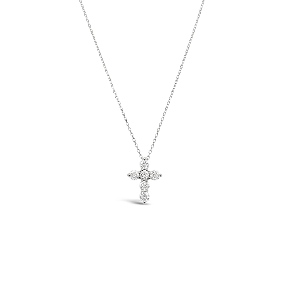 Clara by Martin Binder Diamond Cross Necklace (0.47 ct. tw.)