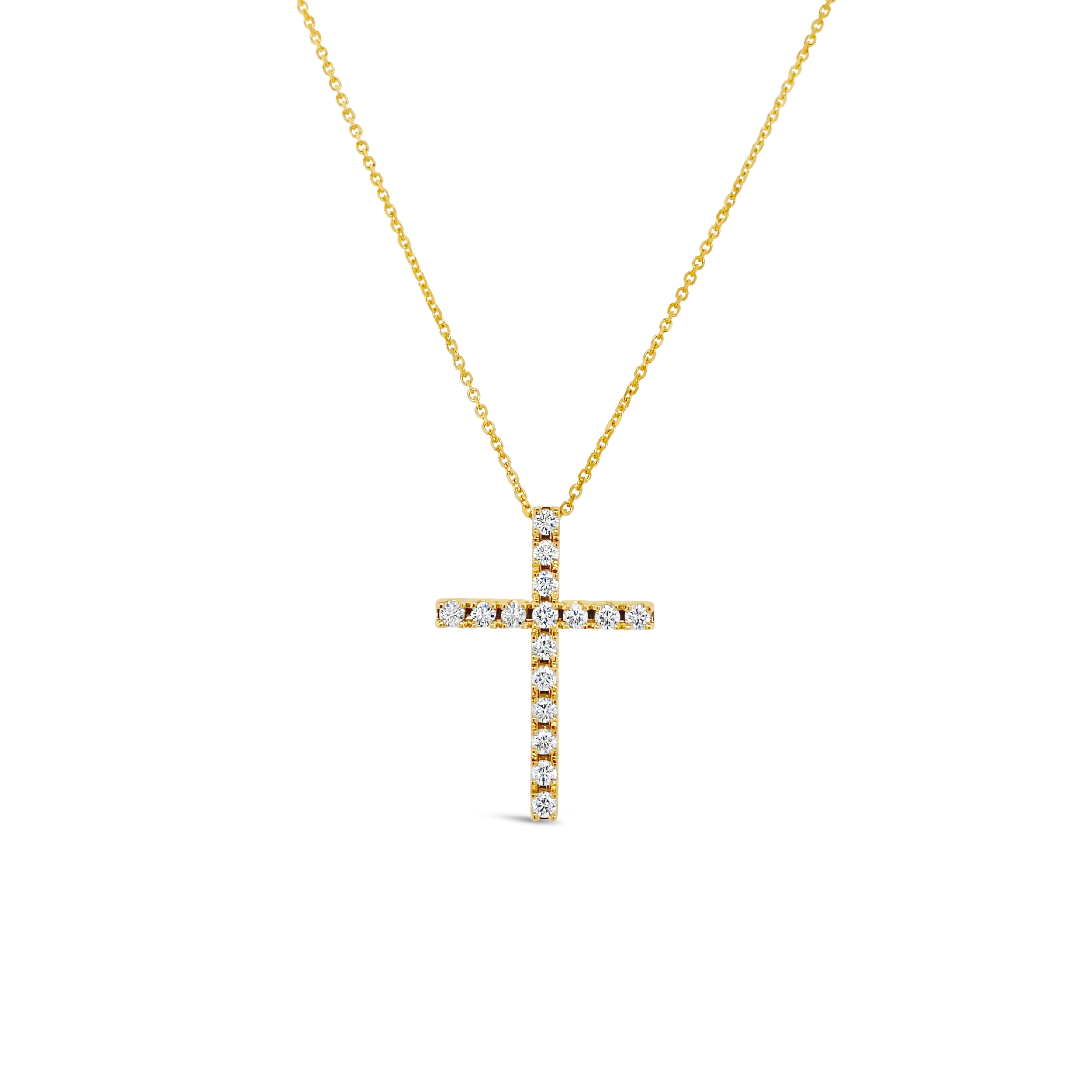 Clara by Martin Binder Diamond Cross Necklace (0.61 ct. tw.)