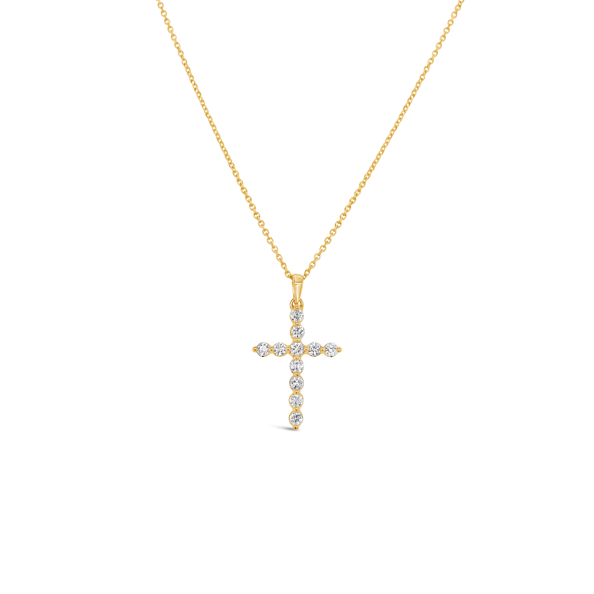 Clara by Martin Binder Diamond Cross Necklace (0.50 ct. tw.)
