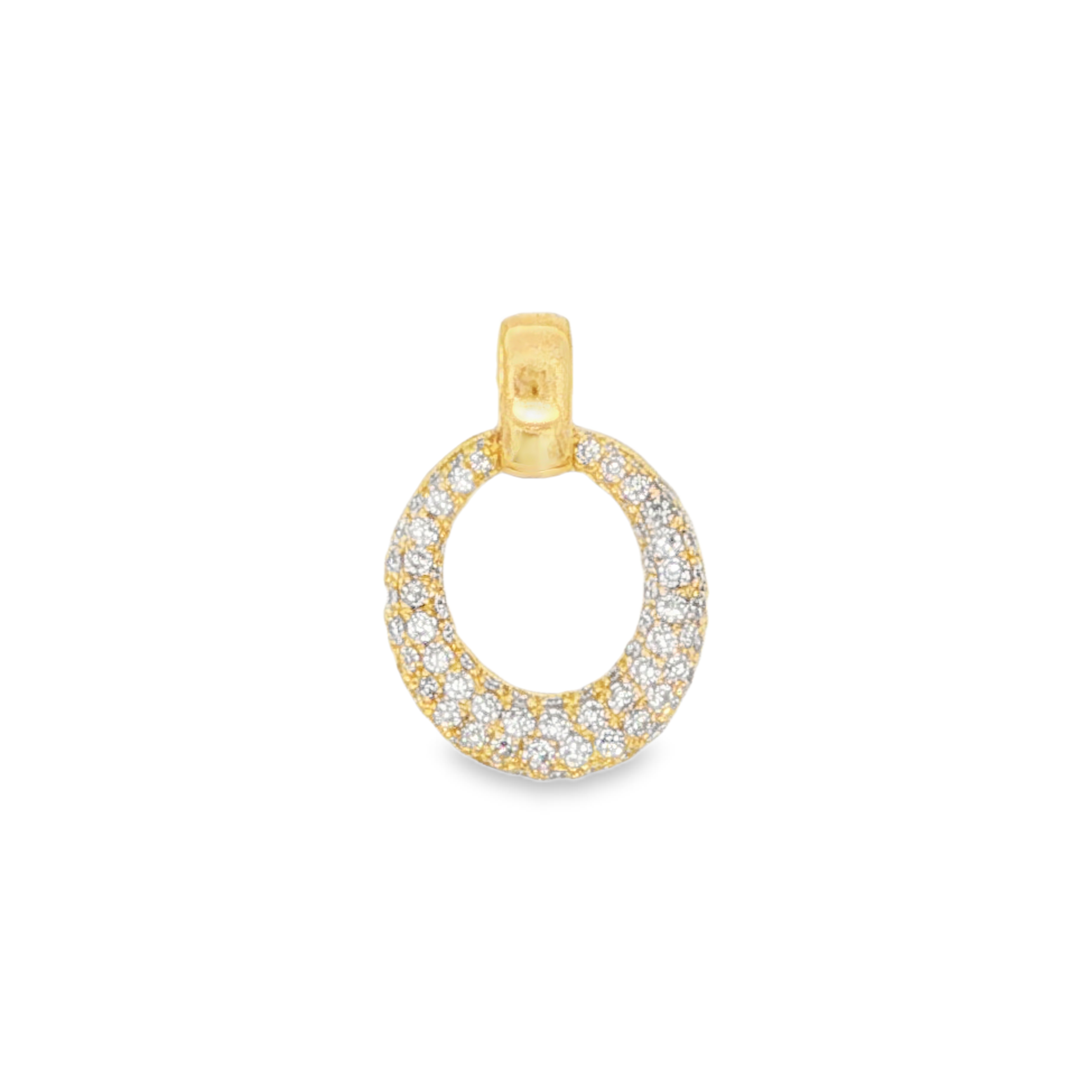 Clara by Martin Binder Diamond Pave Slide Pendant (0.46 ct. tw.)