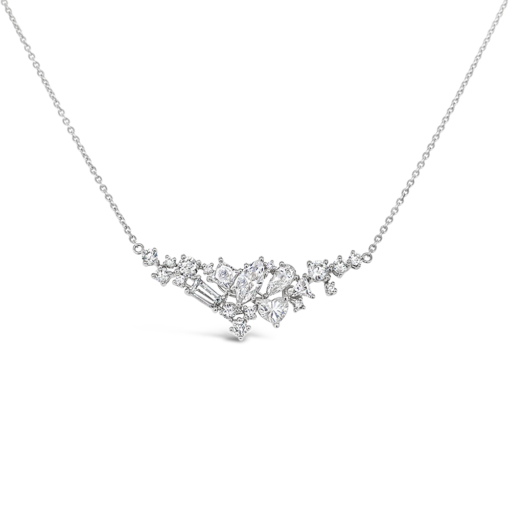 Clara By Martin Binder Scatter Diamond Necklace (1.94 Ct. Tw.)