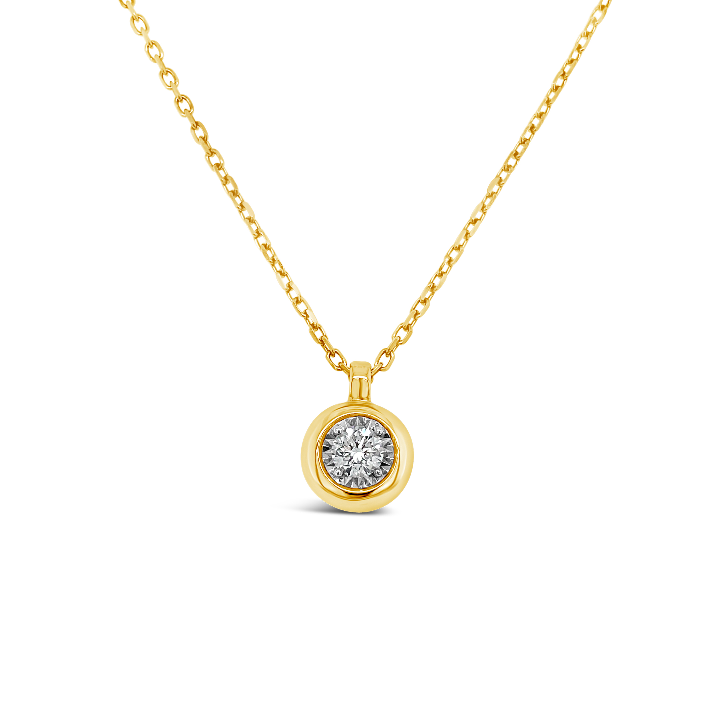 Clara By Martin Binder Diamond Solitaire Necklace (0.23 Ct. Tw.)