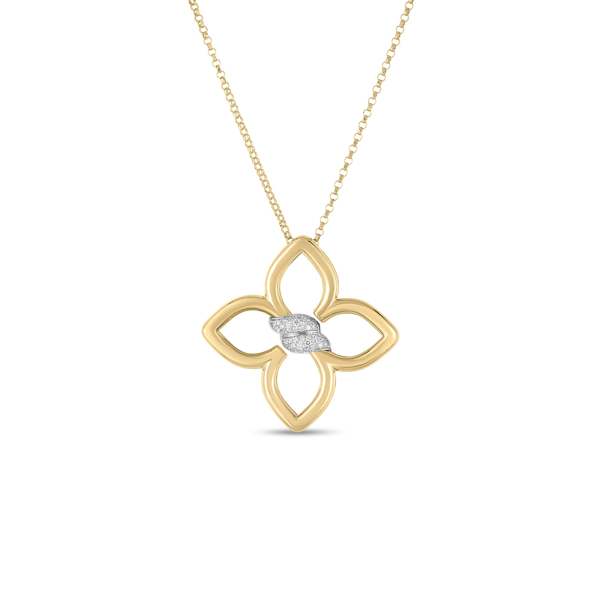 Roberto Coin Cialoma Diamond Medium Necklace