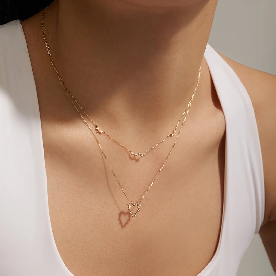 Aurelie Gi Teagan Lab-grown Diamond Necklace