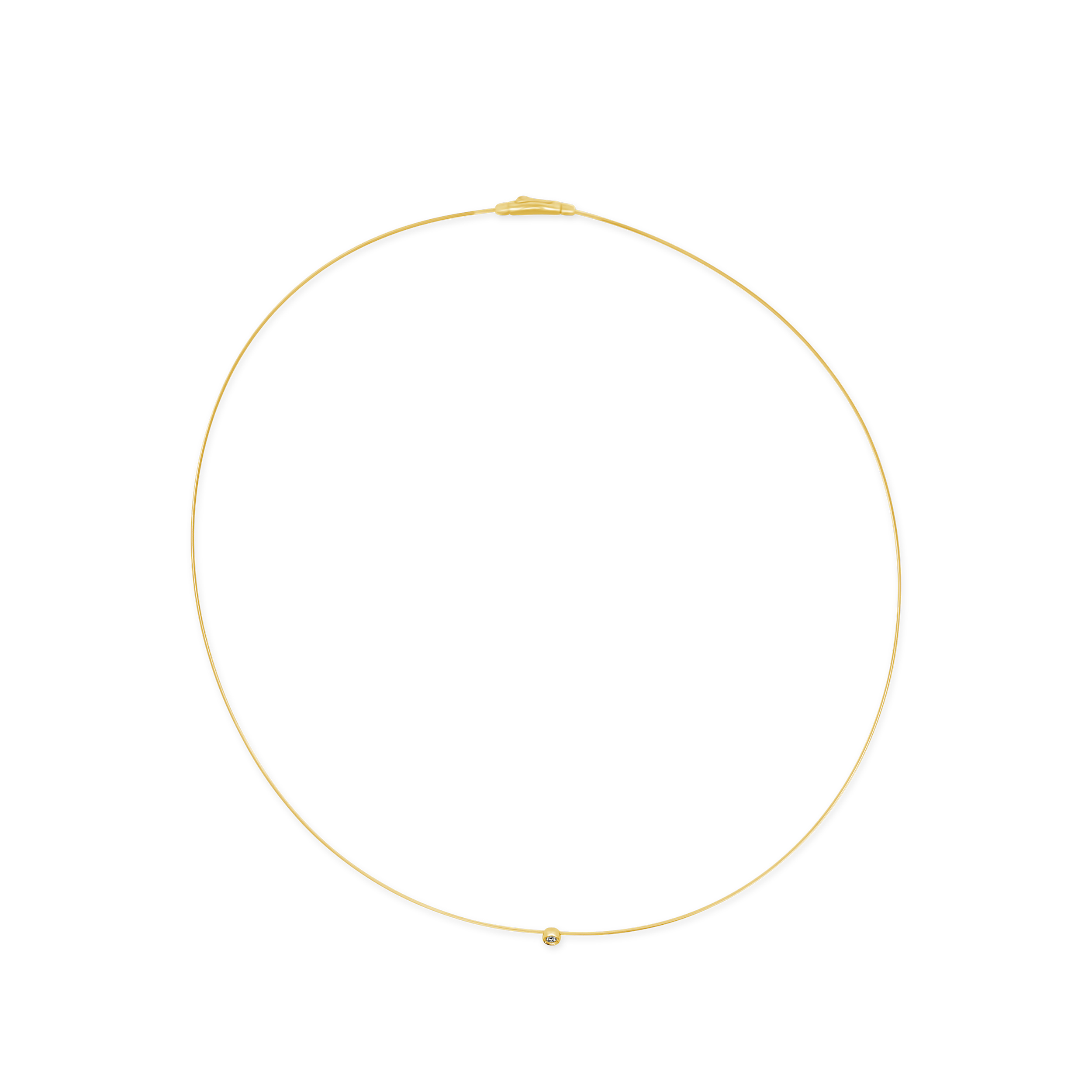 Clara By Martin Binder Diamond Single Station Necklace (0.03 Ct. Tw.)