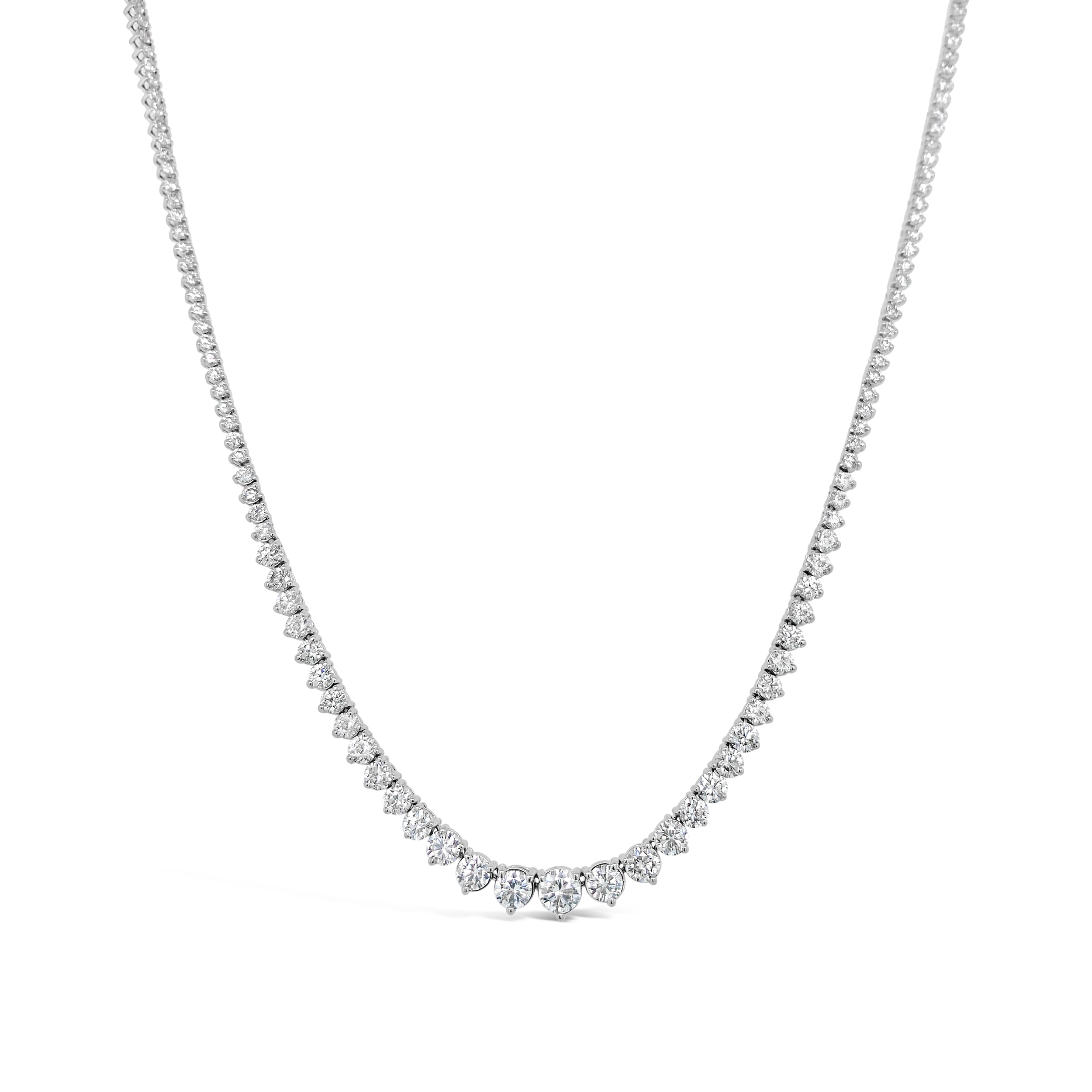 Clara by Martin Binder Graduated Diamond Tennis Necklace (5.0 ct. tw.)