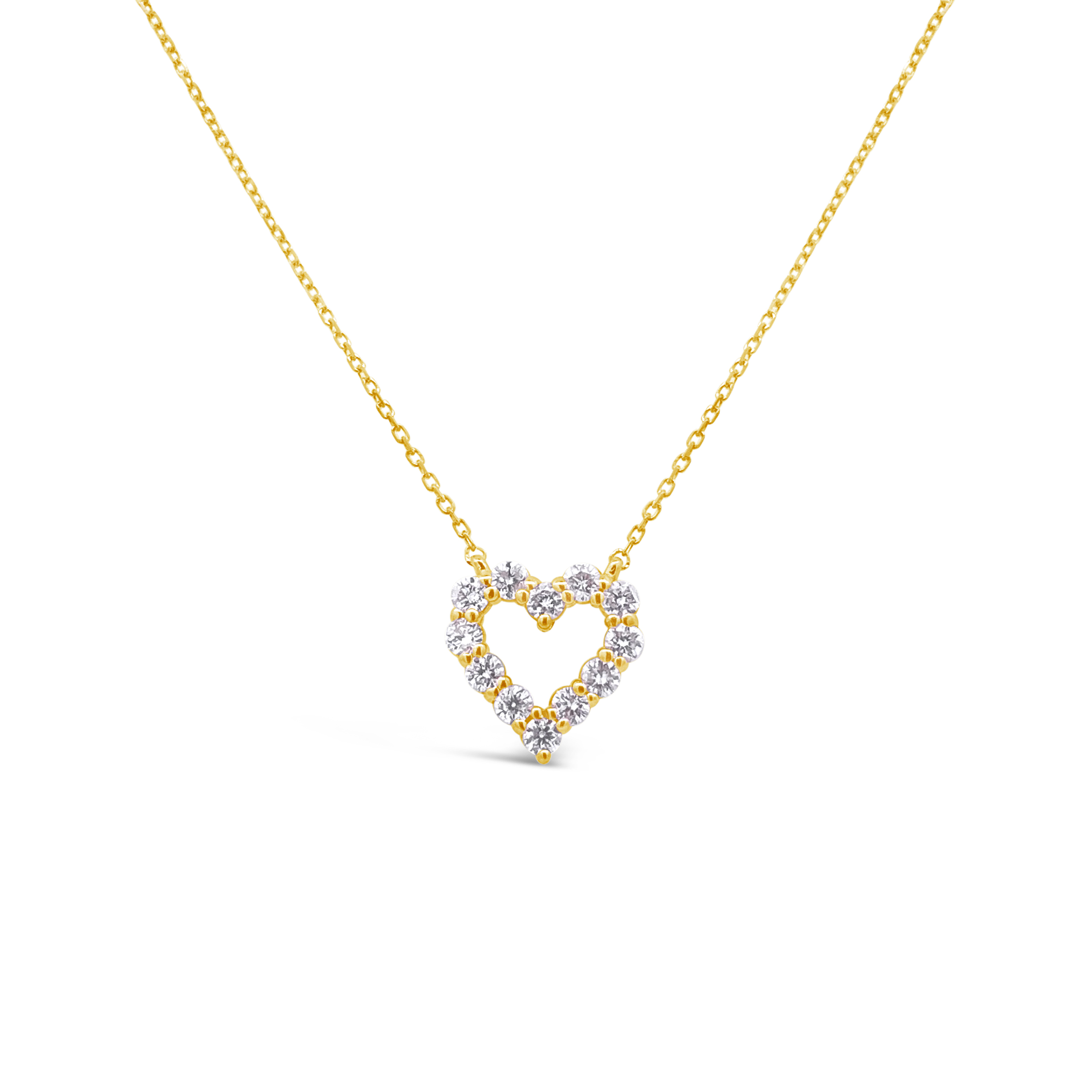 Clara By Martin Binder Diamond Heart Necklace (0.53 Ct. Tw.)