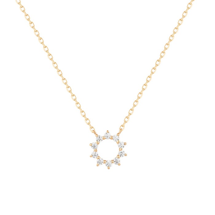 Aurelie Gi Paige Diamond Necklace