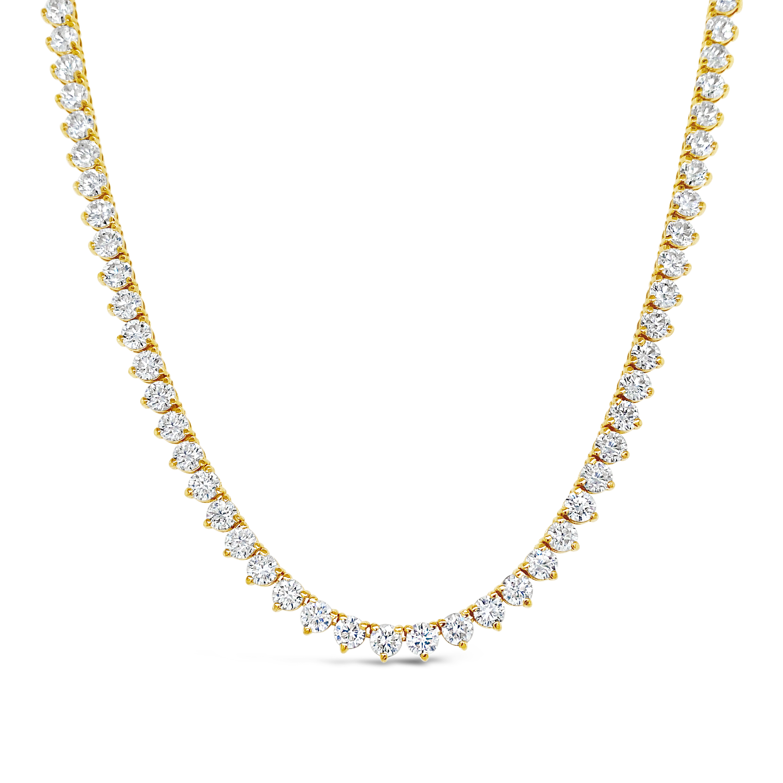 Clara By Martin Binder Diamond Tennis Necklace (18.14 Ct. Tw.)