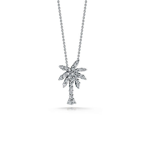 Roberto Coin Tiny Treasure Palm Tree Necklace