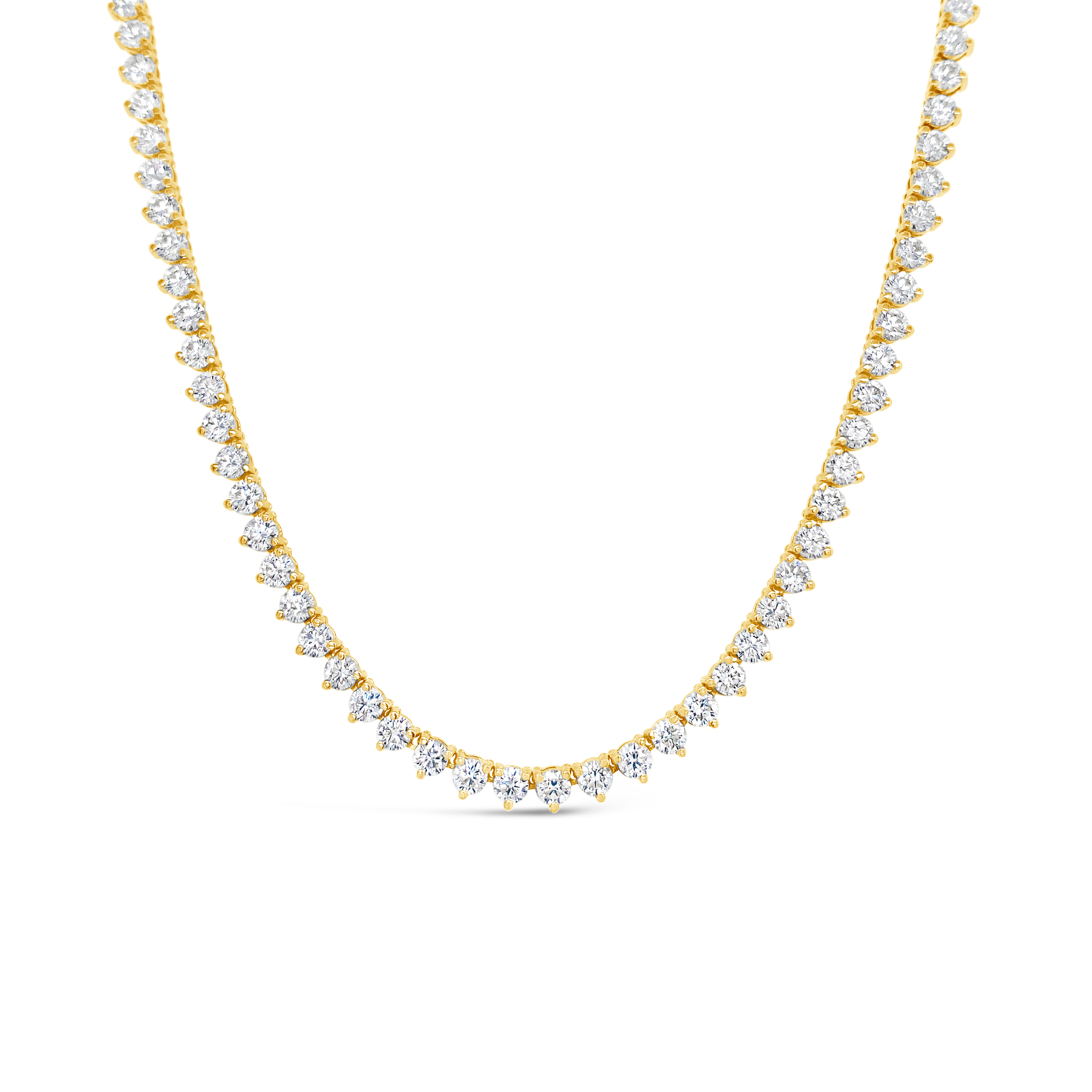 Clara By Martin Binder Diamond Tennis Necklace (12.15 Ct. Tw.)