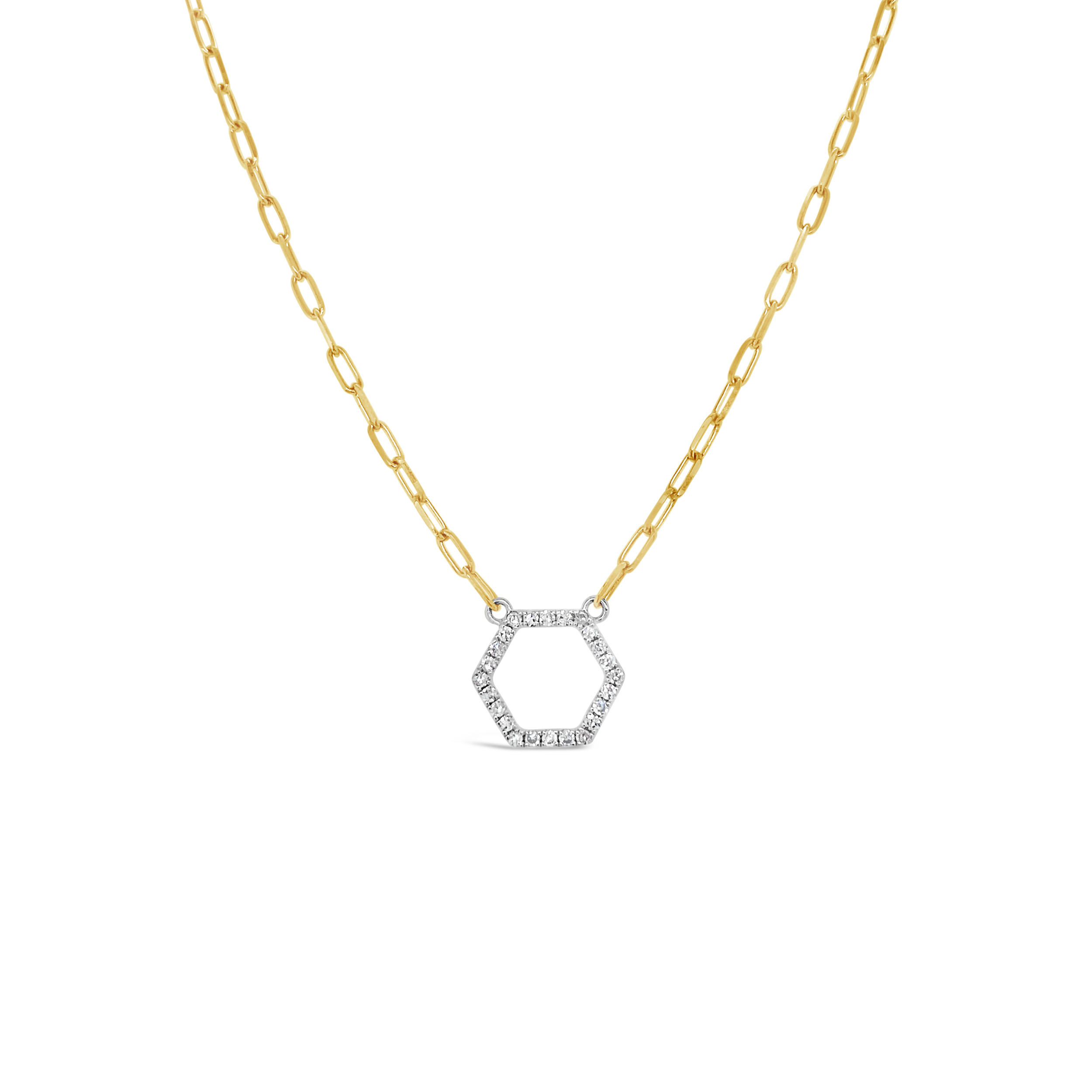 Clara By Martin Binder Diamond Open Shape Necklace (0.17 Ct. Tw.)