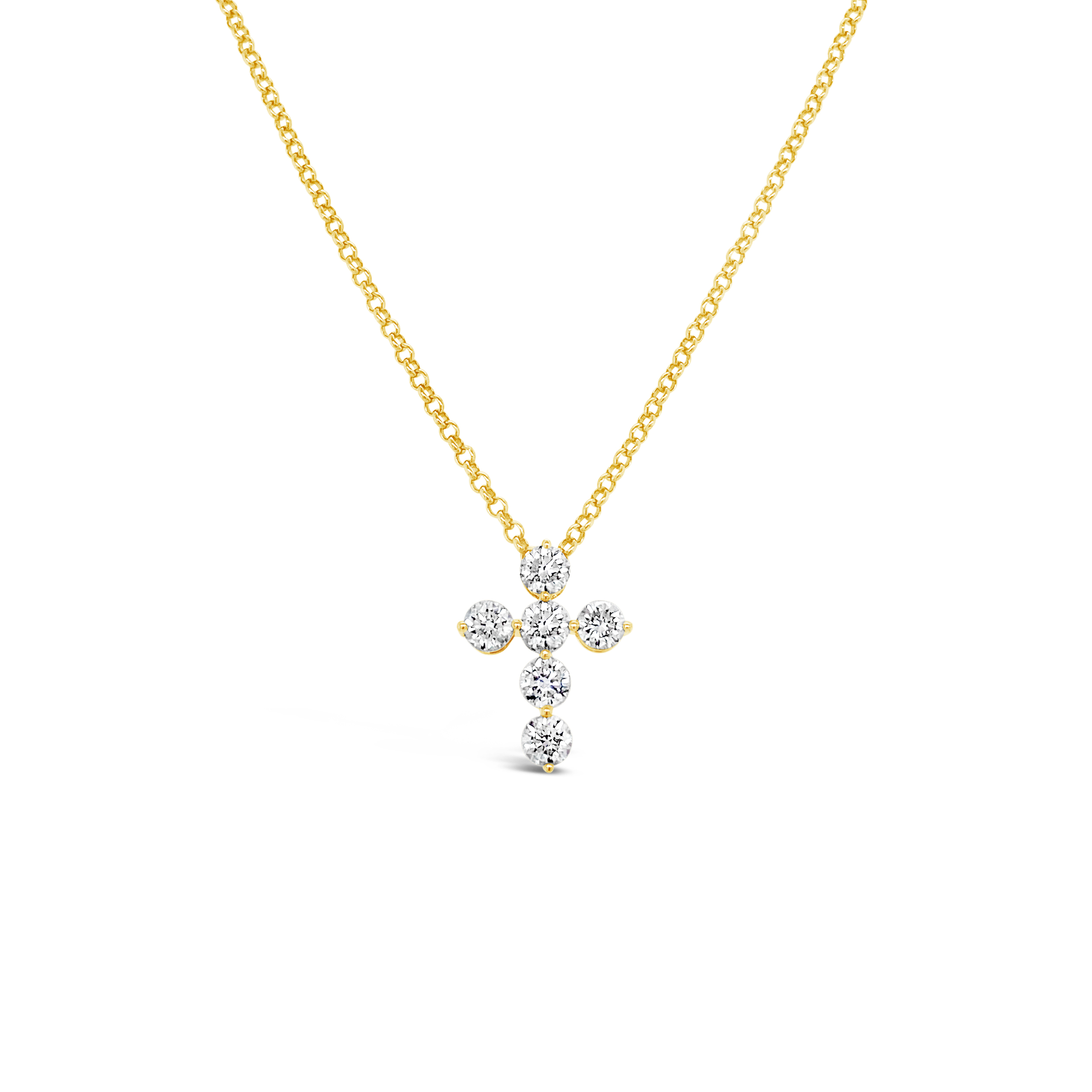 Clara By Martin Binder Diamond Cross Necklace (0.81 Ct. Tw.)