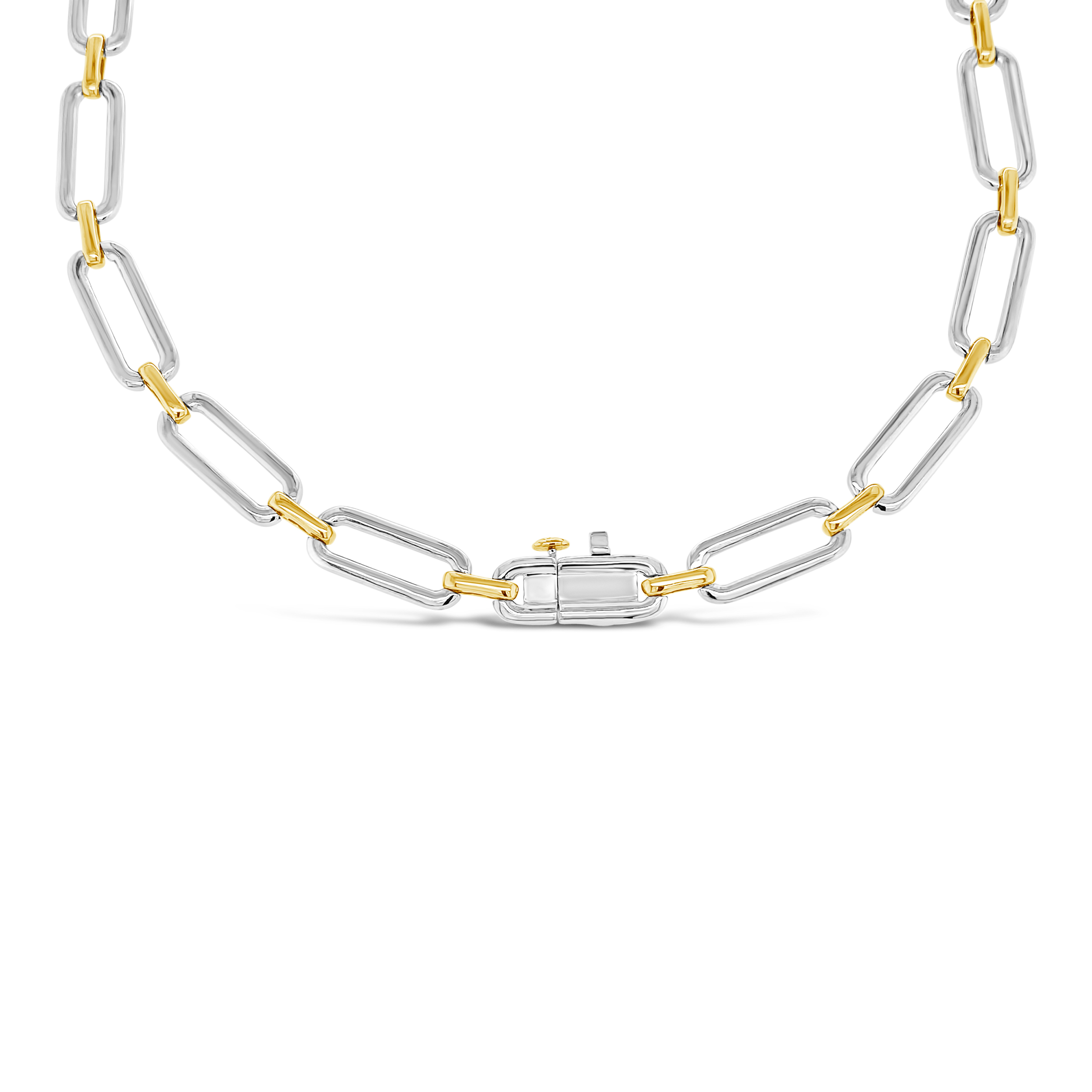Clara By Martin Binder Two-tone Diamond Chain Station Necklace (2.06 Ct. Tw.)