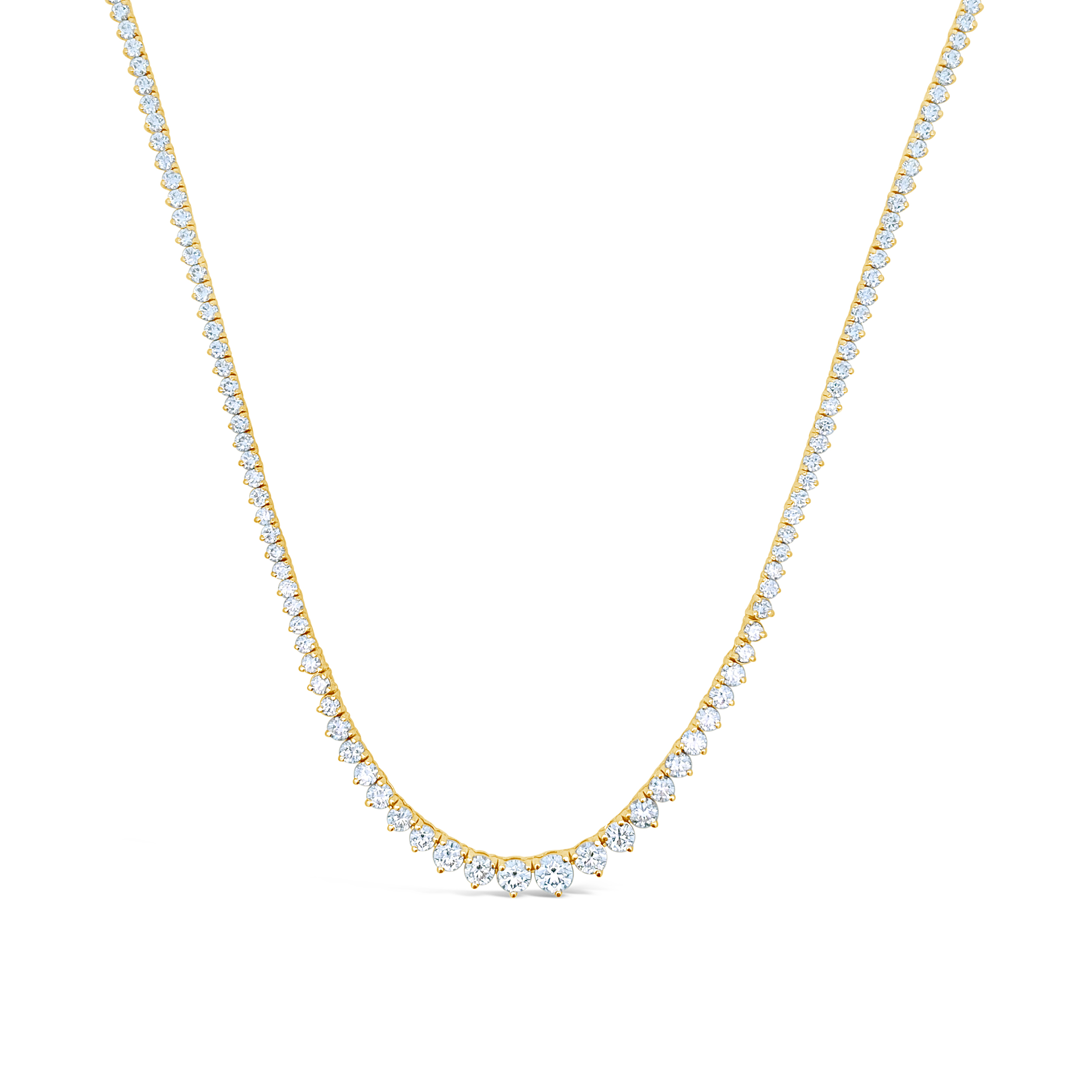 Clara by Martin Binder Diamond Graduated Tennis Necklace (8.51 ct. tw.)