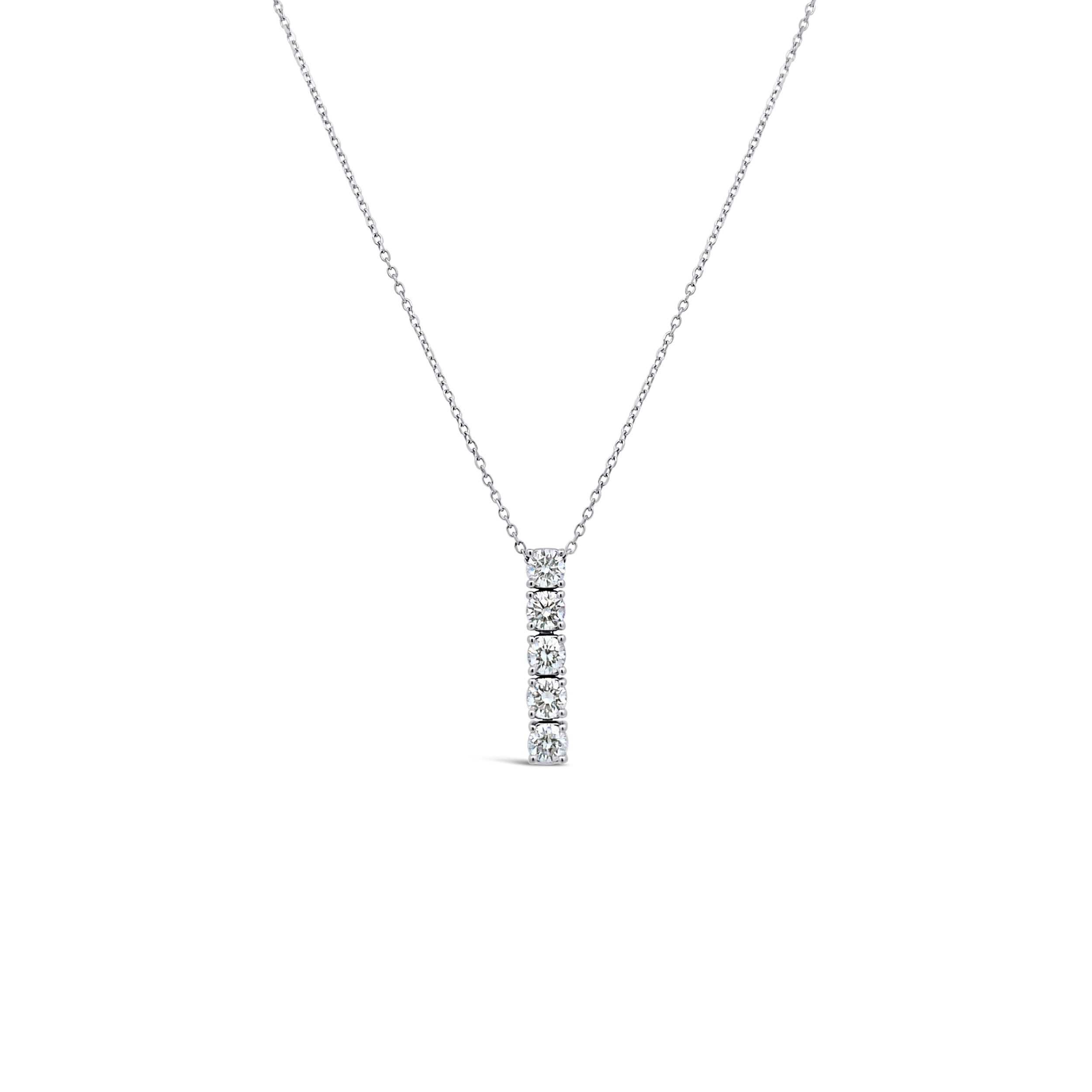 Clara by Martin Binder LAB-GROWN Diamond Bar Station Necklace (0.75 ct. tw.)