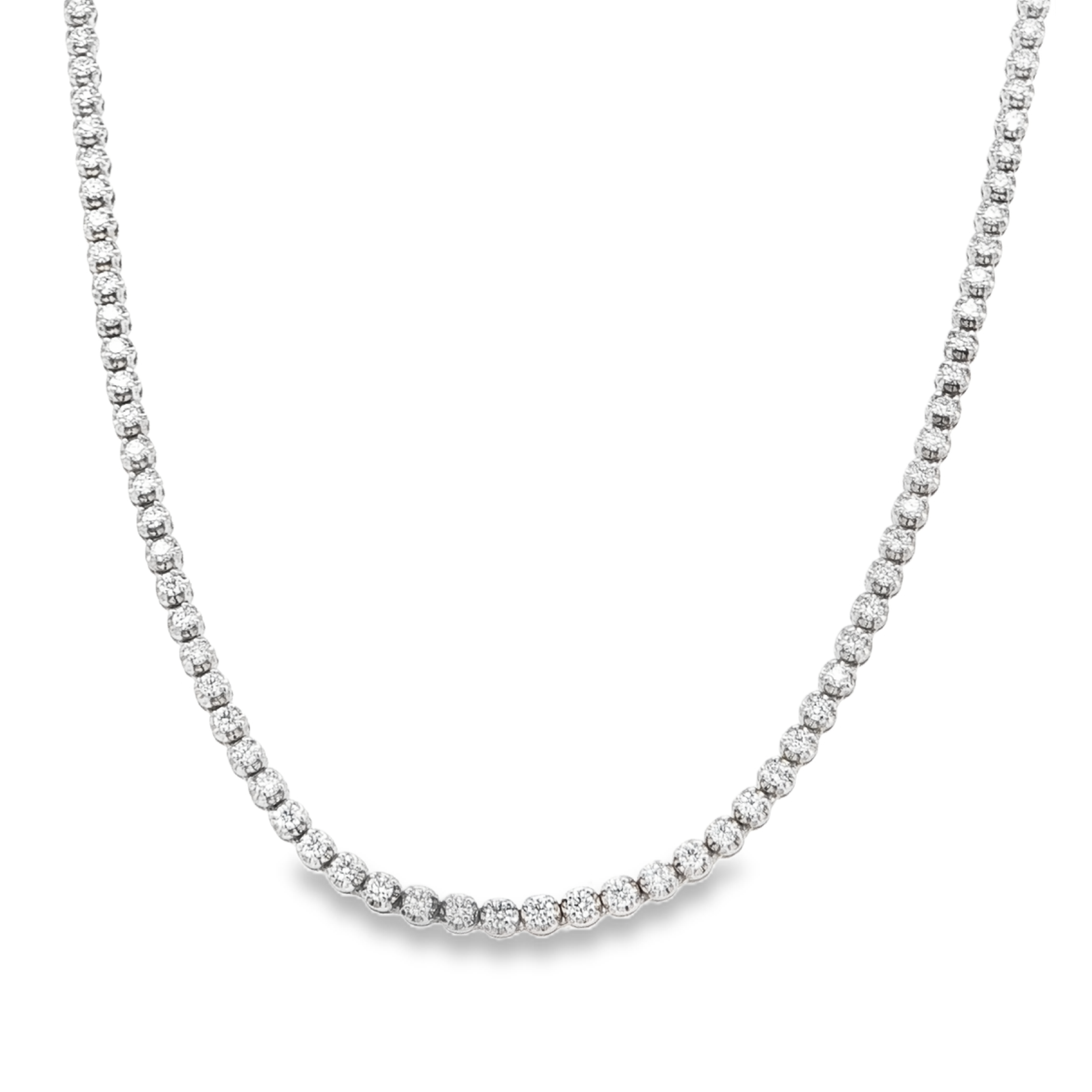 Clara by Martin Binder Diamond Tennis Necklace (3.77 ct. tw.)