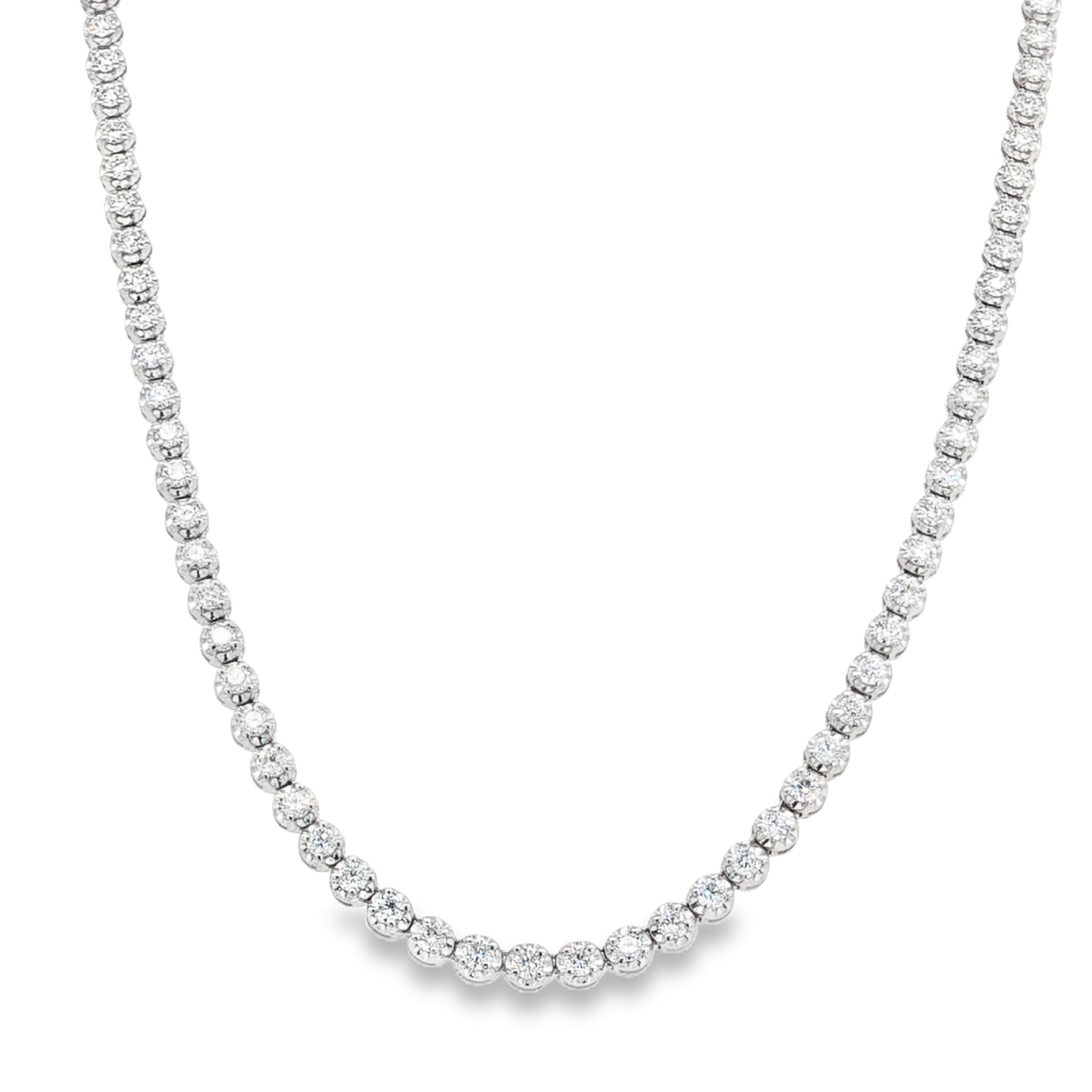 Clara by Martin Binder Diamond Tennis Necklace (5.98 ct. tw.)