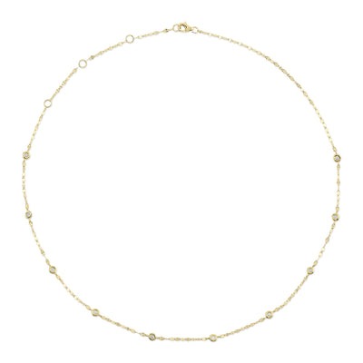 Shy Creation Bailey Diamond by the Yard Necklace