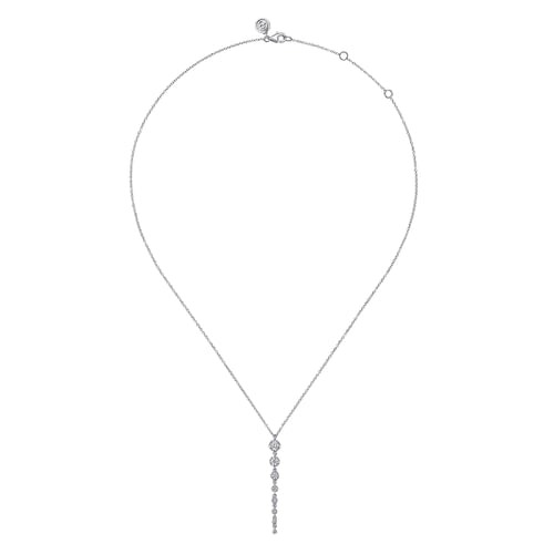 Gabriel & Co. Lusso Graduating Vertical Diamond Bar Necklace (0.48 ct. tw.)
