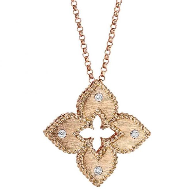 Roberto Coin Venetian Princess Diamond Necklace