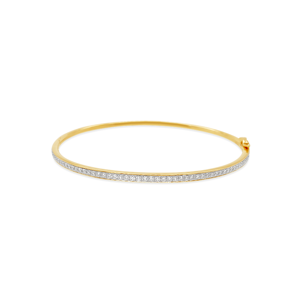 Clara By Martin Binder Yellow Gold Diamond Bangle Bracelet (0.54 Ct. Tw.)