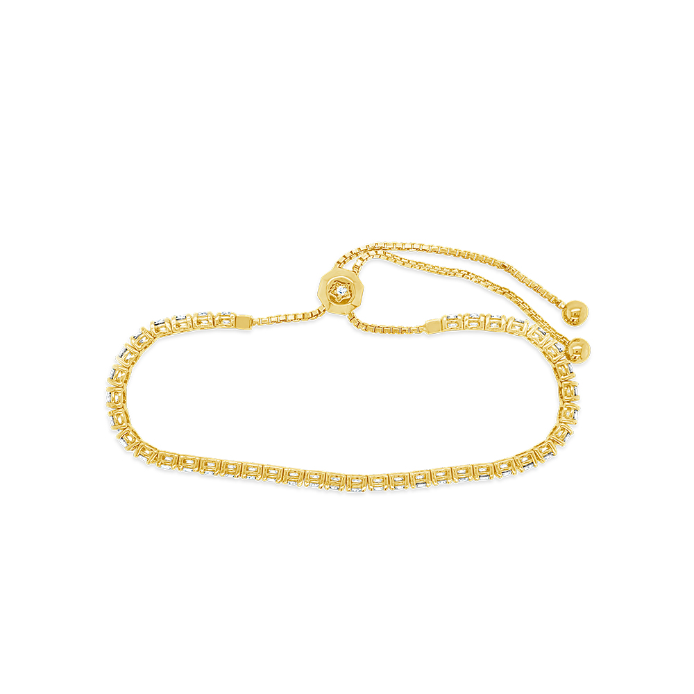Clara By Martin Binder Diamond Tennis Bolo Bracelet (3.65 Ct. Tw.)