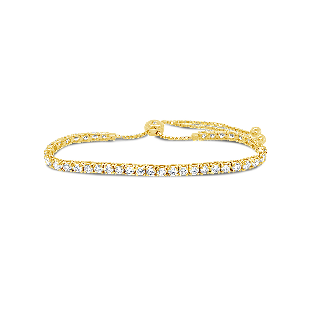 Clara By Martin Binder Diamond Tennis Bolo Bracelet (3.65 Ct. Tw.)
