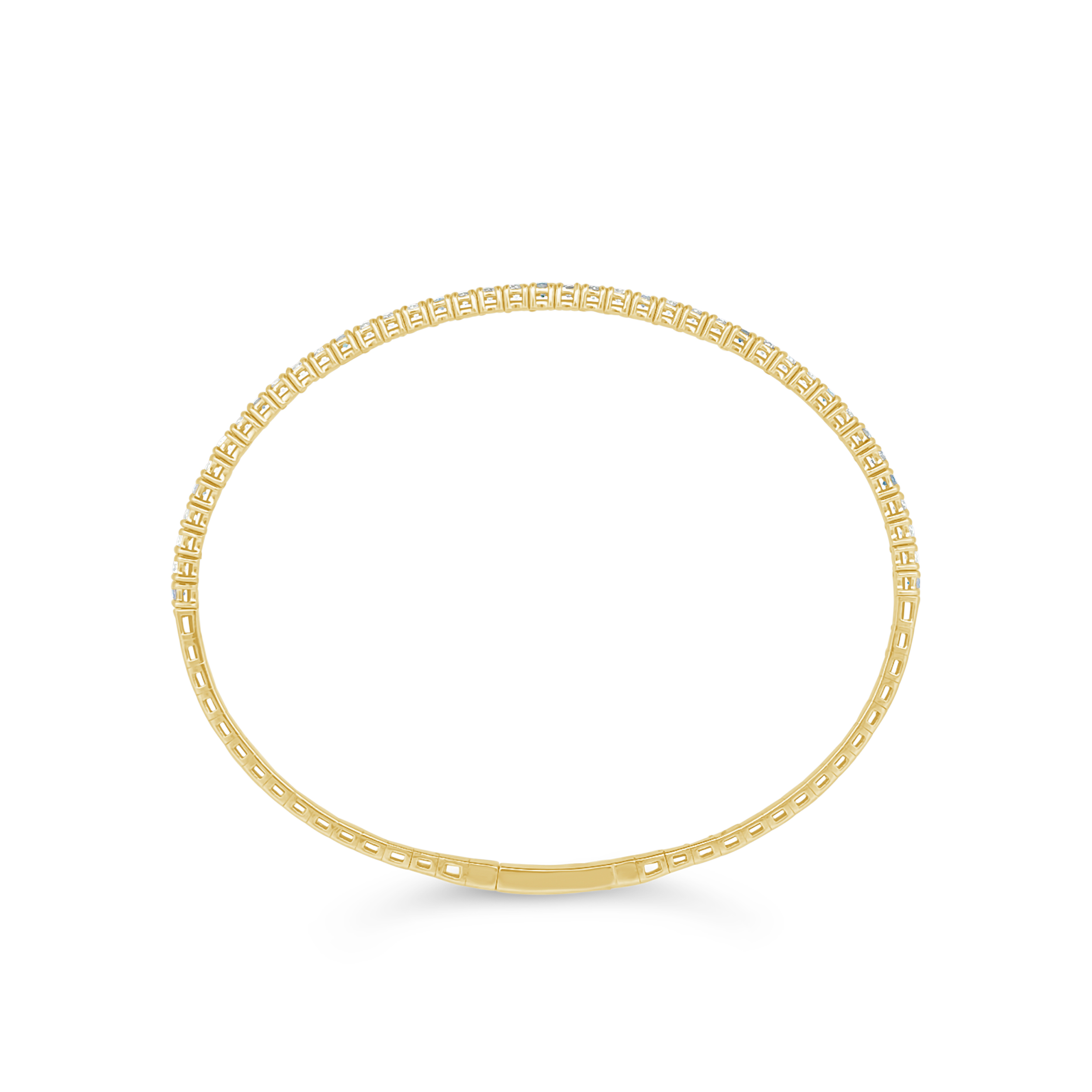 Clara By Martin Binder Blue Diamond Stacking Bangle Bracelet (1.22 Ct. Tw.)