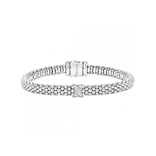 Lagos Diamond Lux Single Station X 6mm Bracelet