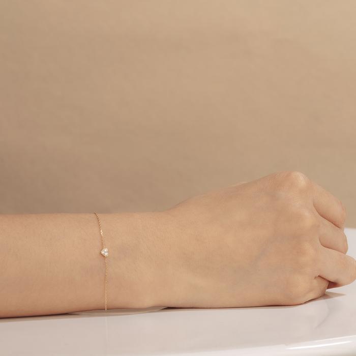 Aurelie Gi Sophie Diamond Heart Bracelet