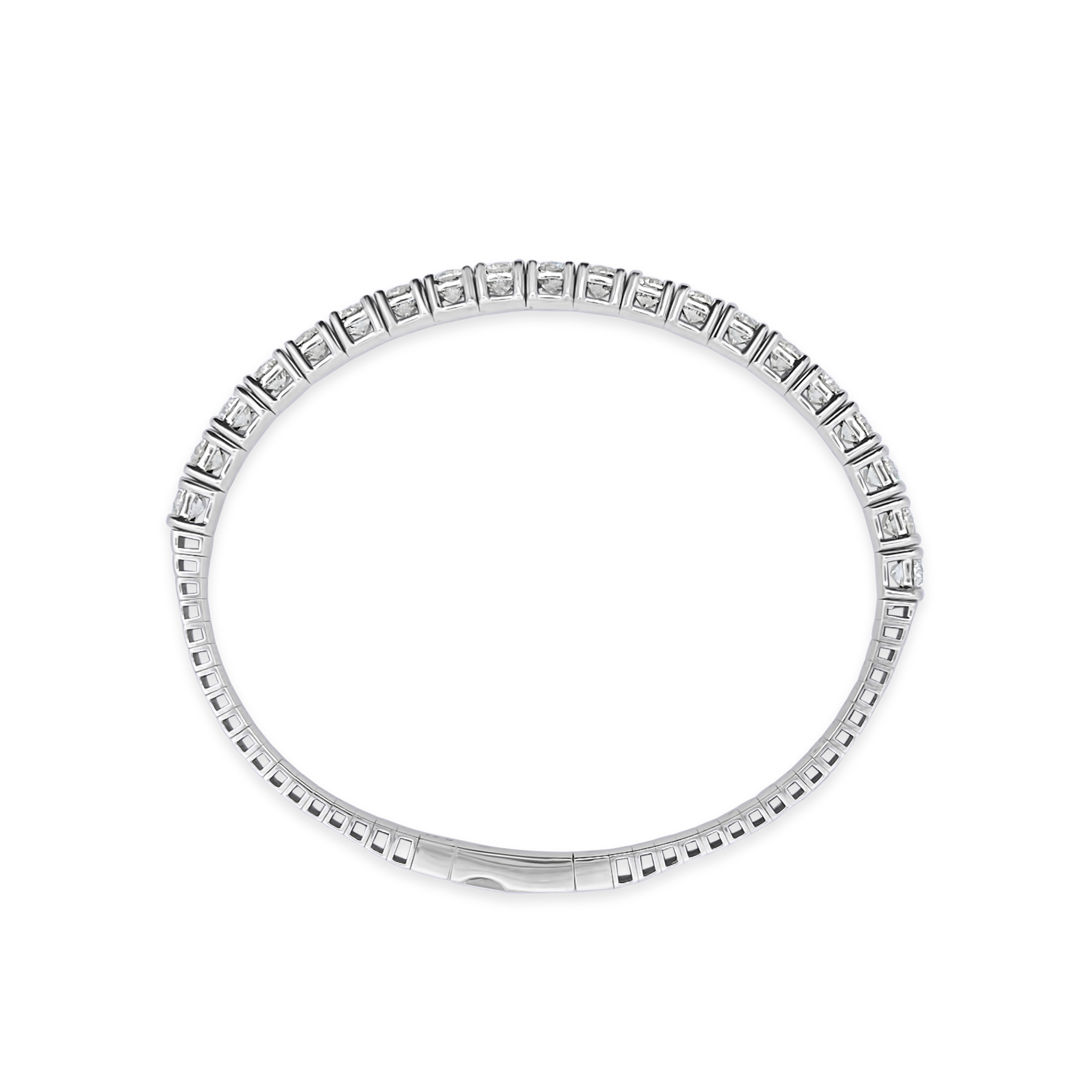Clara By Martin Binder Diamond Flexible Bangle Bracelet (6.31 Ct. Tw.)