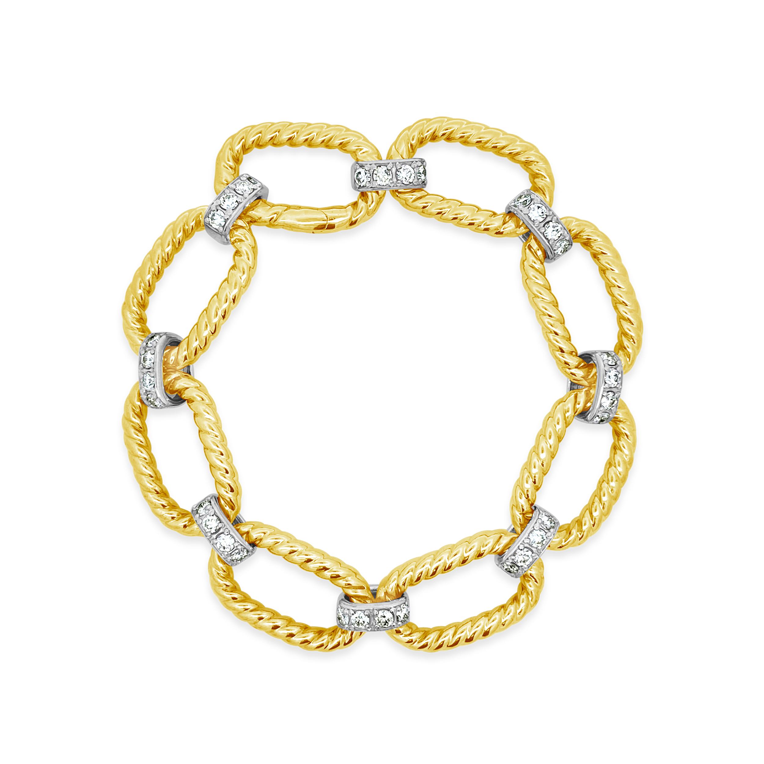 Clara By Martin Binder Diamond Rope Link Bracelet (2.35 Ct. Tw.)